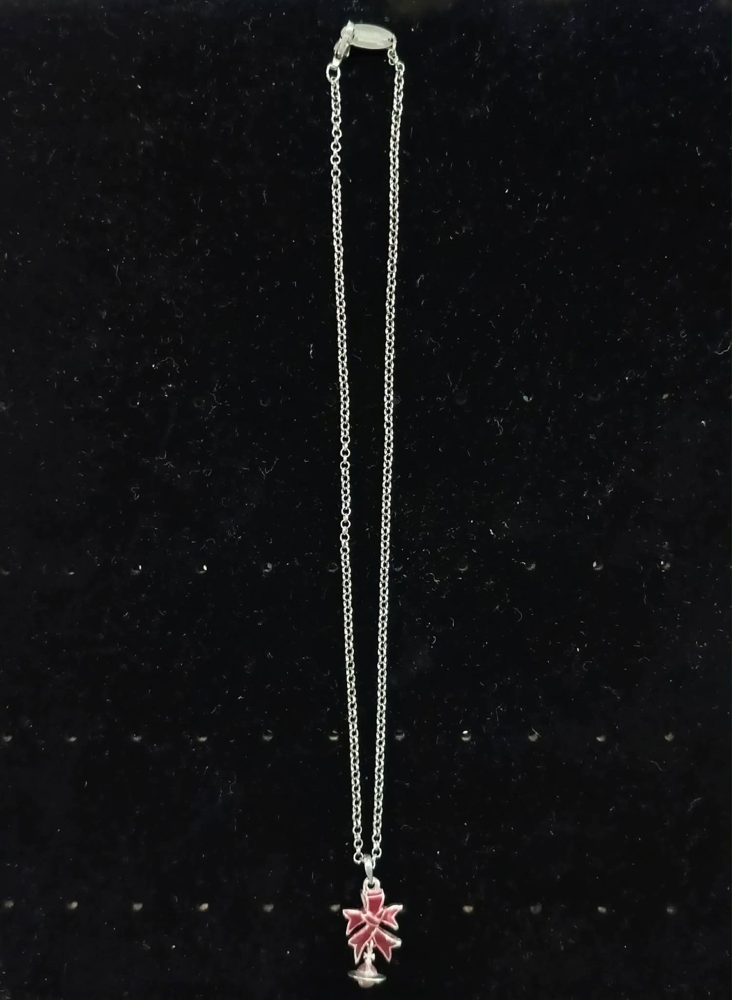 Vivienne Westwood Vivienne Westwood necklace with small ribbon orb Size ONE SIZE - 2 Thumbnail