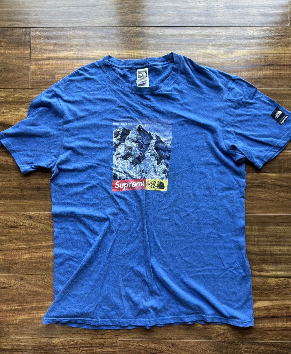 supreme north face 雪山　　TEE Supreme The North Face Ice Climb Tee (SS21) - $78