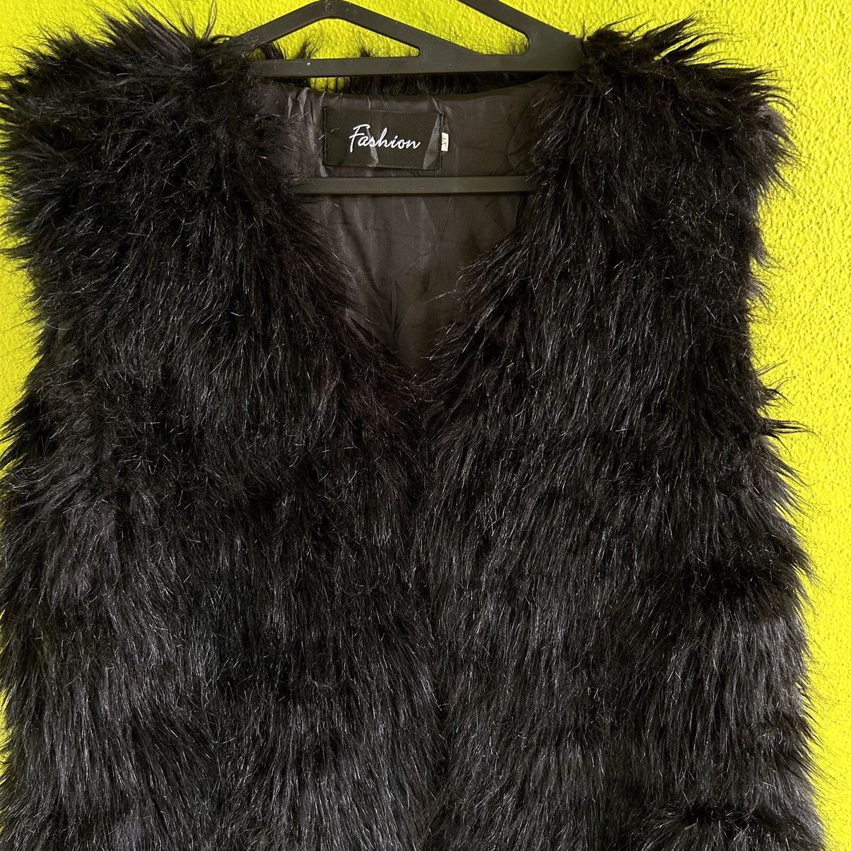 Vintage Vintage Japanese Brand Faux Fur Vest Size XL / US 12-14 / IT 48-50 - 2 Thumbnail