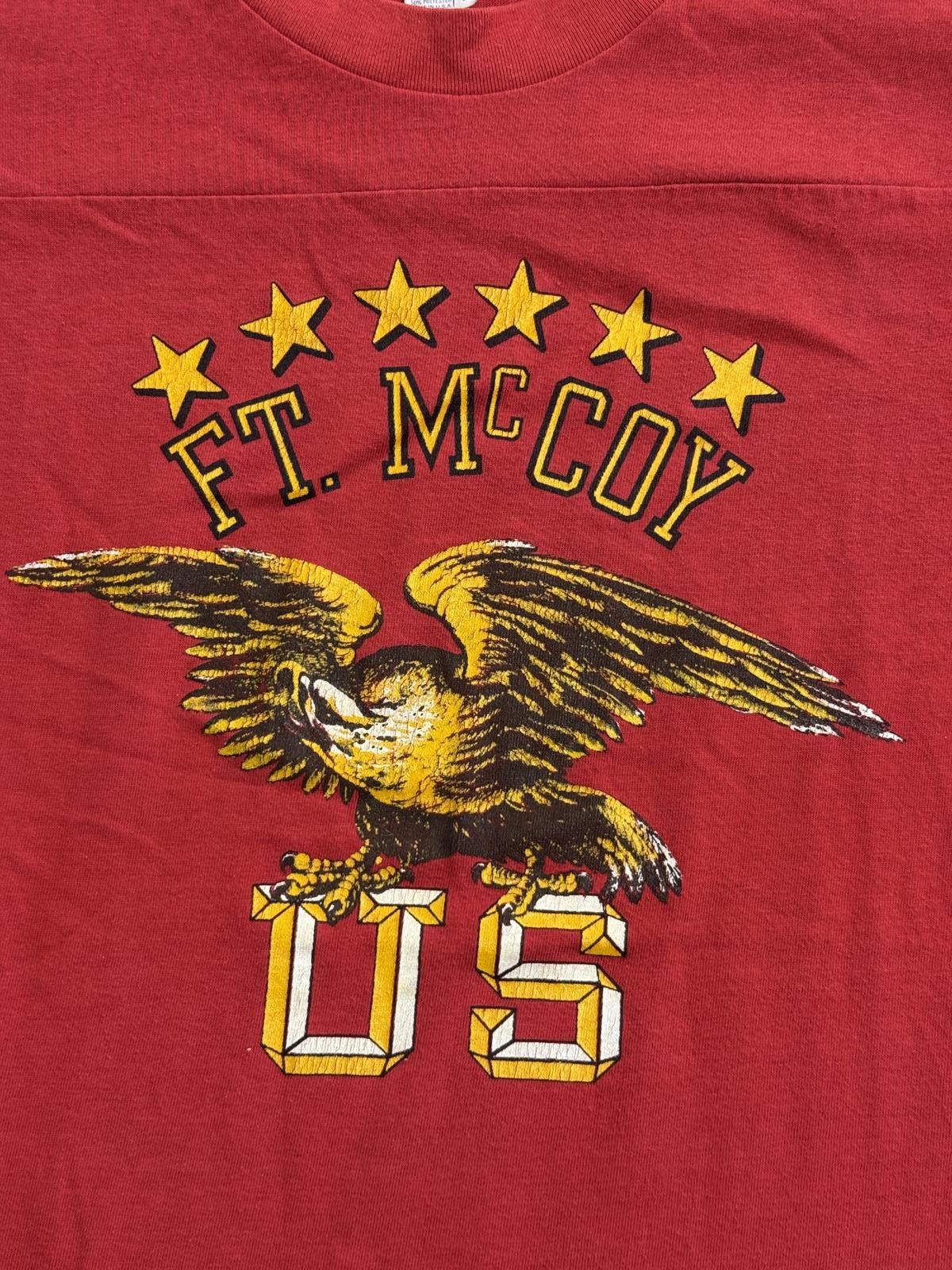 Alexander McQueen 80s Vintage Fort McCoy Marine Jersey Ft McCoy Eagle - Large Size US L / EU 52-54 / 3 - 3 Thumbnail