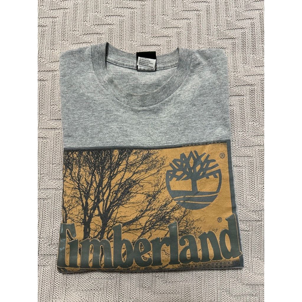 Timberland Timberland Y2K gray graphic tee size S Size US S / EU 44-46 / 1 - 1 Thumbnail