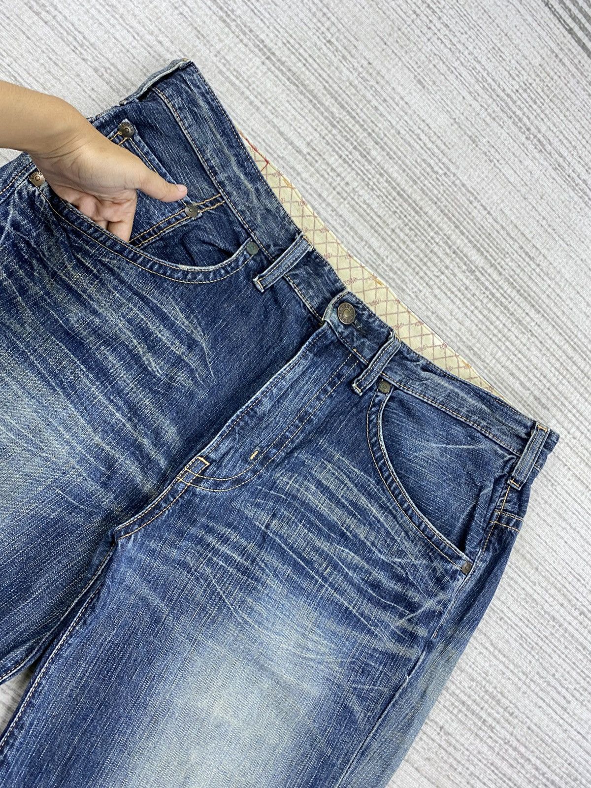 Edwin × Japanese Brand × Vintage Vintage Edwin Short Denim Pants Size US 38 / EU 54 - 5 Thumbnail