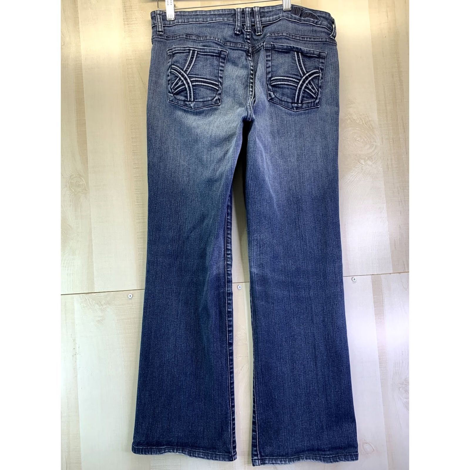 Vintage Kut Women’s 10 Denim Straight Flare Jeans-4438 Jeans Women Regular Blue Cotton Denim 5-Pocket 4438 Vintage: No Size 32" / US 10 / IT 46 - 5 Thumbnail