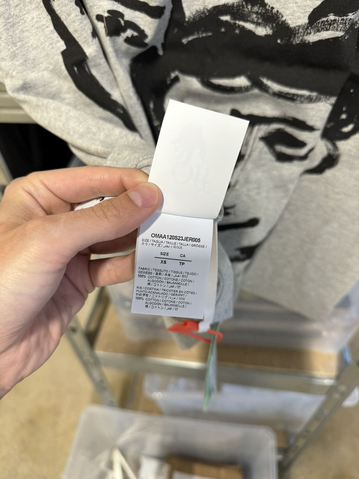 Off-White Off-White Faces T-shirt NEW 500$ retail Size US XS / EU 42 / 0 - 7 Thumbnail