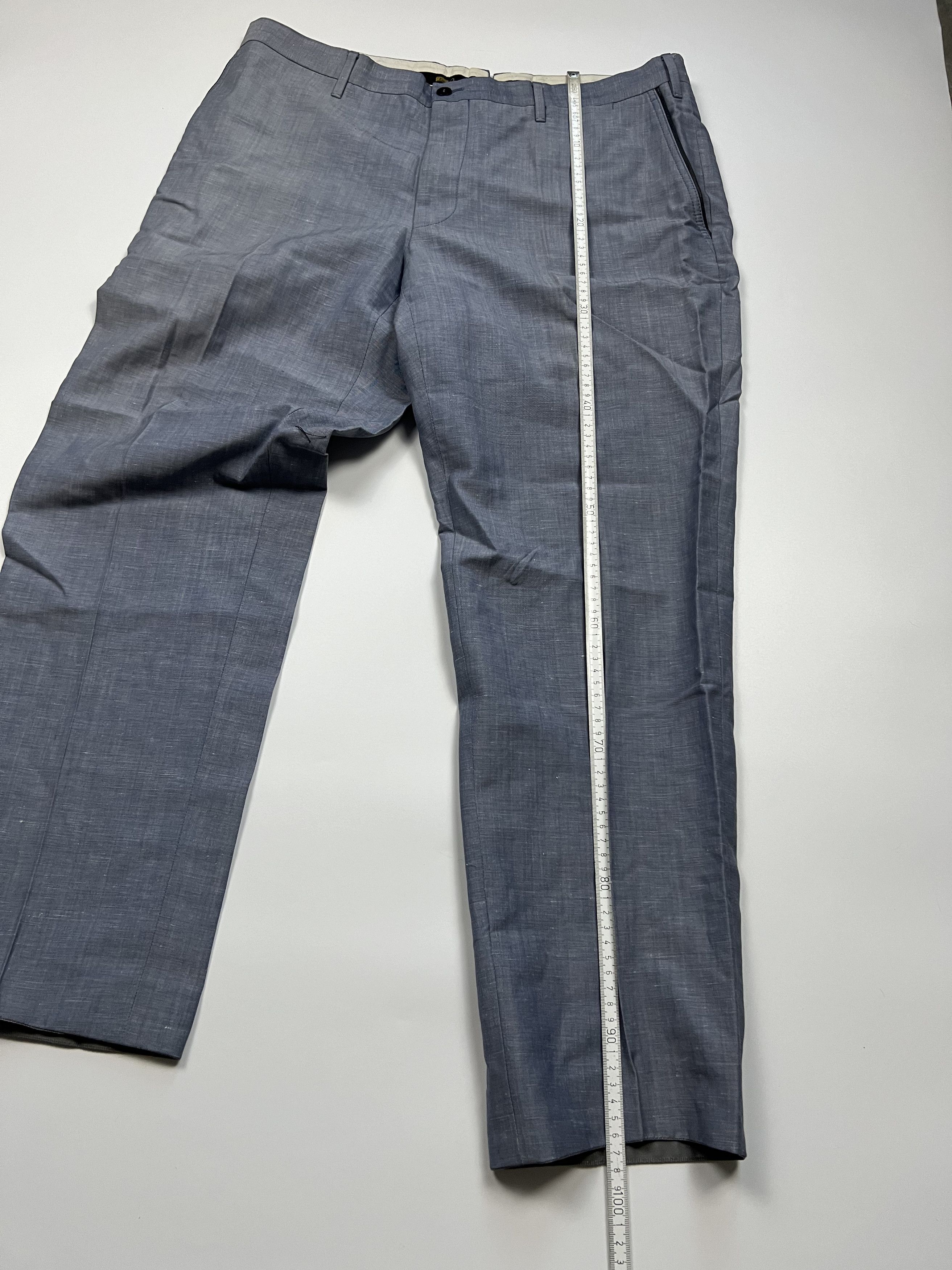 Zilli zilli pants mens size 54 wool mohair classic luxury Size US 38 / EU 54 - 9 Thumbnail