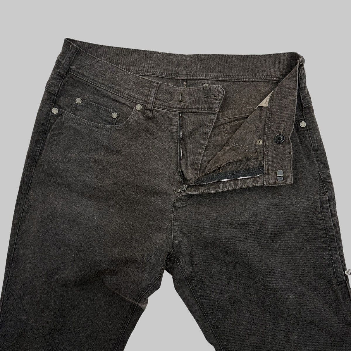 Neil Barrett Charcoal Slim Taper Denim Size US 32 / EU 48 - 5 Thumbnail