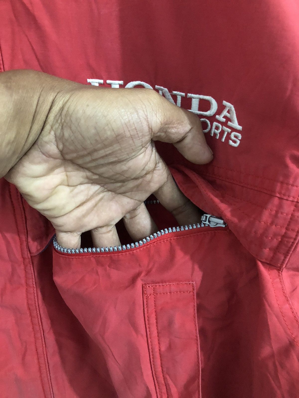 Honda × Vintage 90s Honda Motorsport Racing Bomber Size US L / EU 52-54 / 3 - 8 Thumbnail