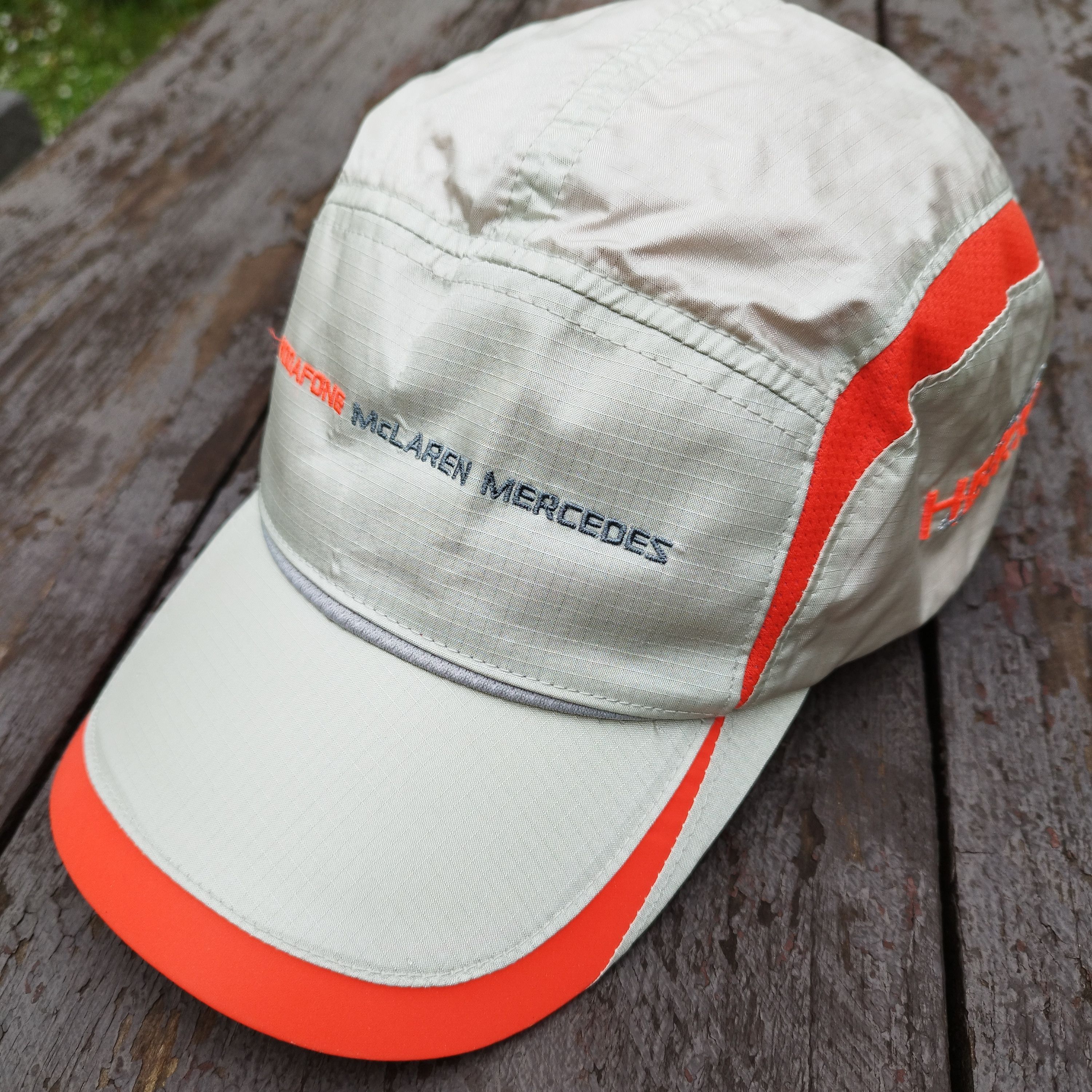 Formula 1 Rare 00s McLaren F1 Silver Tech Cap Hamilton/Kovalainen Size ONE SIZE - 2 Thumbnail