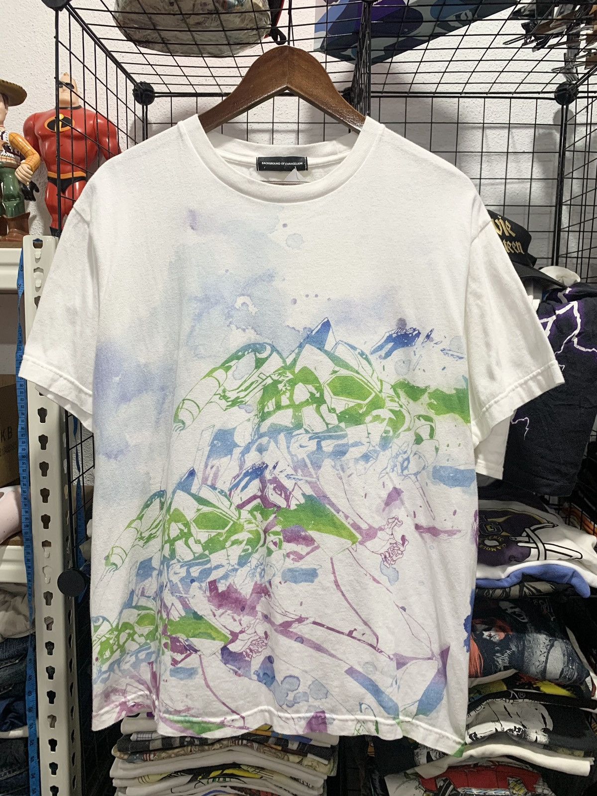 Anime × Japanese Brand Evangelion All Over Print Tshirt Size US L / EU 52-54 / 3 - 1 Thumbnail