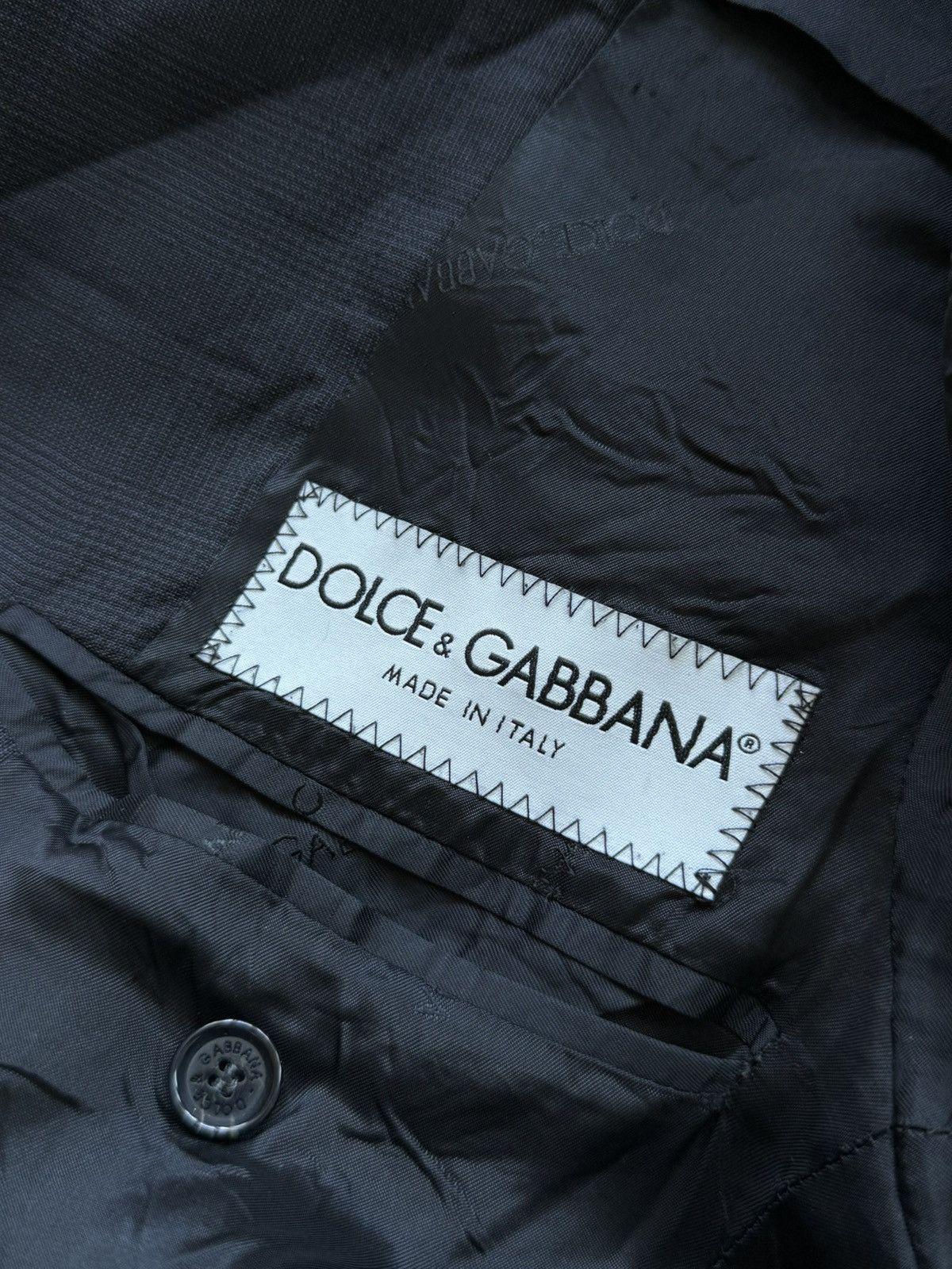 Dolce & Gabbana Dolce&Gabbana Wool tailored blazer jacket Size US S / EU 44-46 / 1 - 3 Thumbnail