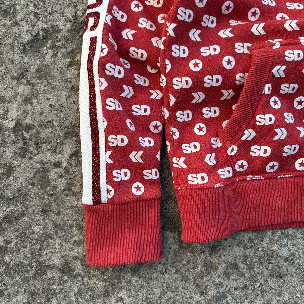 Superdry Vintage Japanese Style Superdry Coral Design Zip Sweater Size US S / EU 44-46 / 1 - 6 Thumbnail