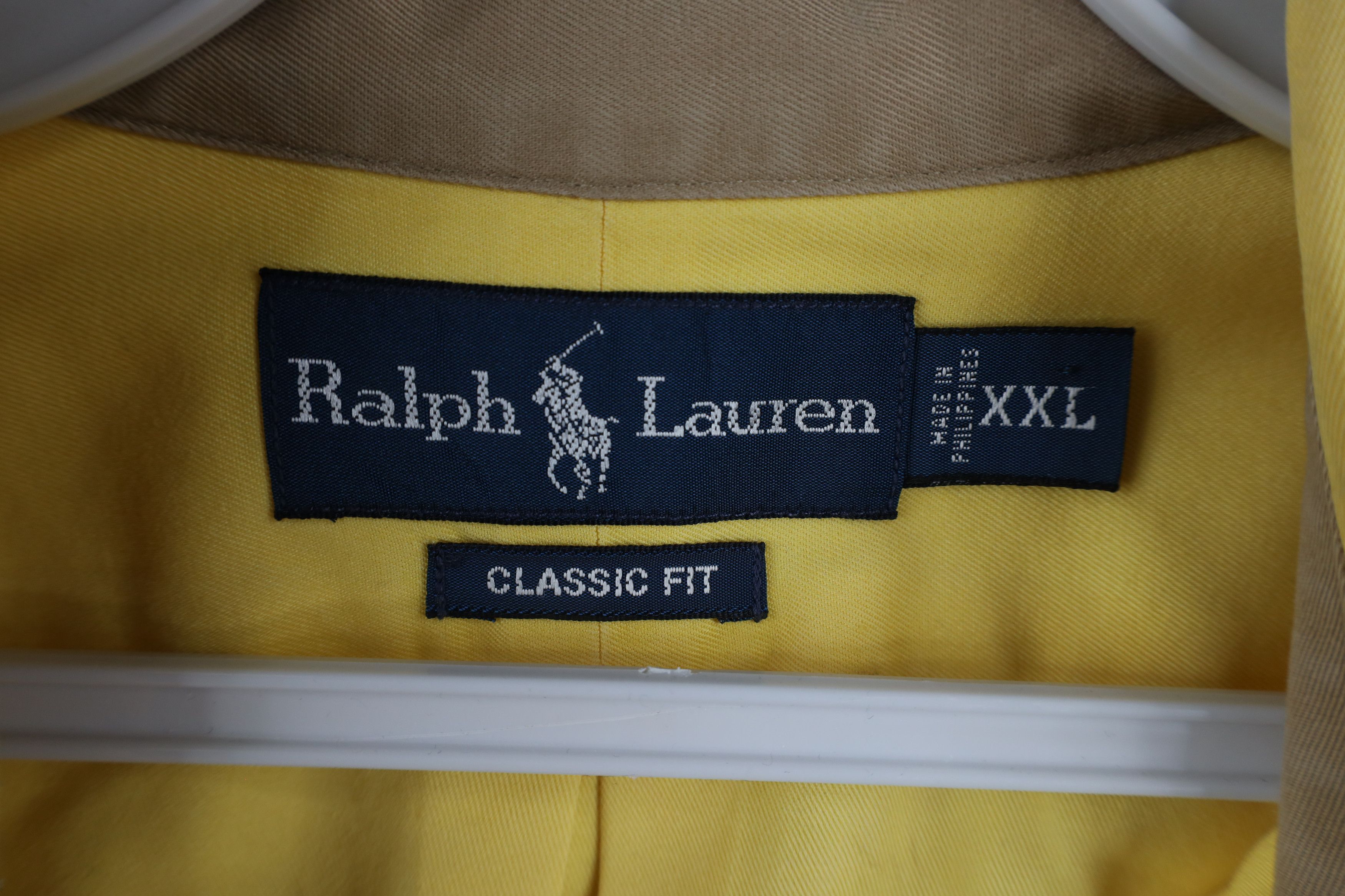 Polo Ralph Lauren Vintage 90s Ralph Lauren Fit Heavyweight Button Shirt Size US XXL / EU 58 / 5 - 9 Thumbnail