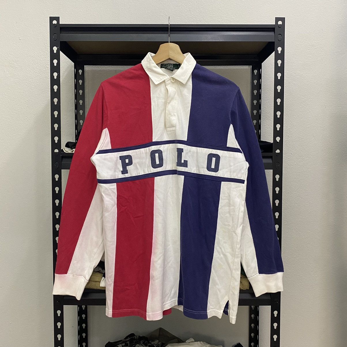 Polo Ralph Lauren × Vintage Vintage Polo Ralph Lauren Shirt Long Sleeve❗️ Size US L / EU 52-54 / 3 - 1 Thumbnail