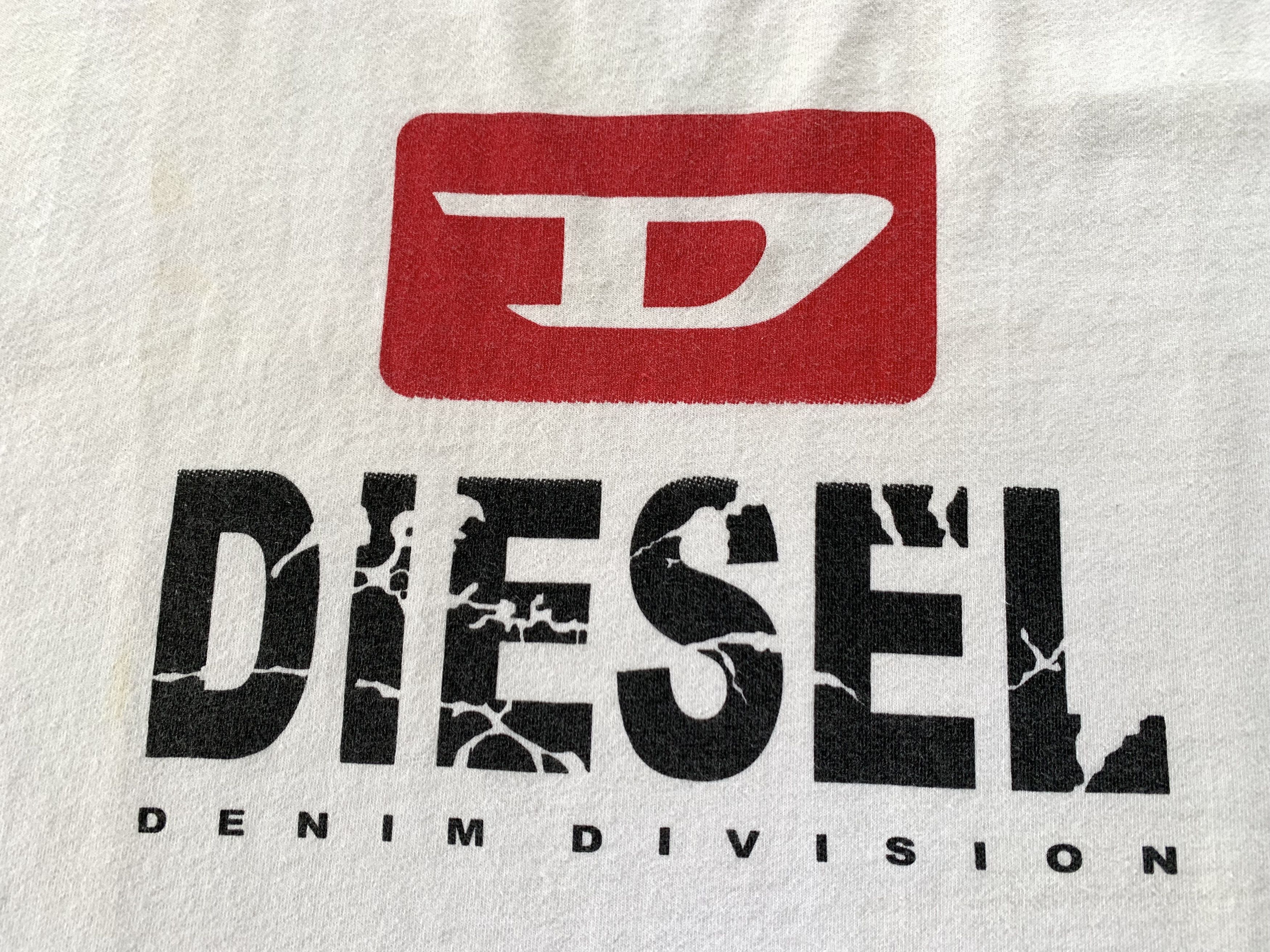Vintage Diesel Denim Division Sleeveless T Shirt