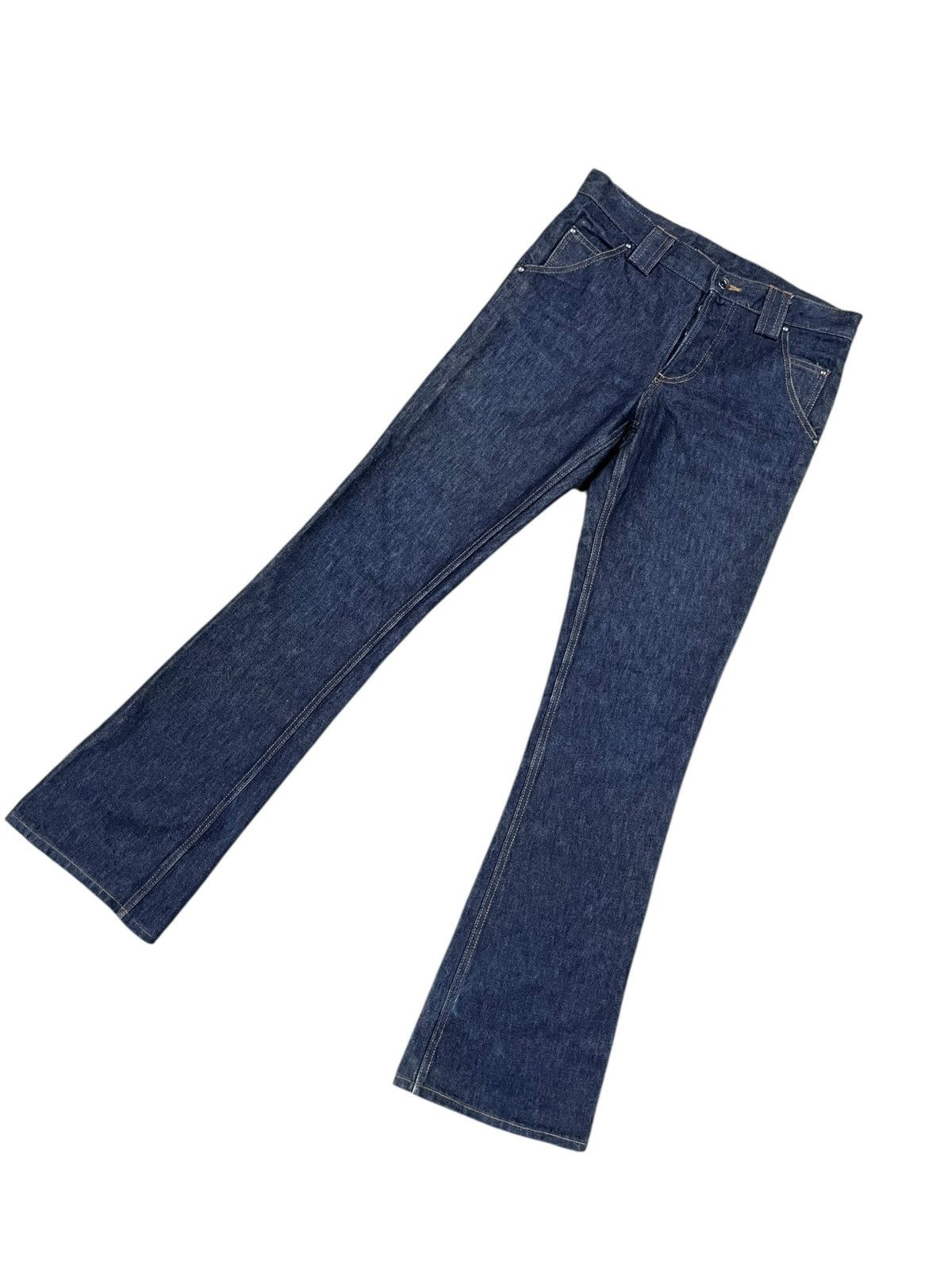 Shellac Avant Garde Shellac Flared Lowrise Jeans Size US 30 / EU 46 - 9 Thumbnail