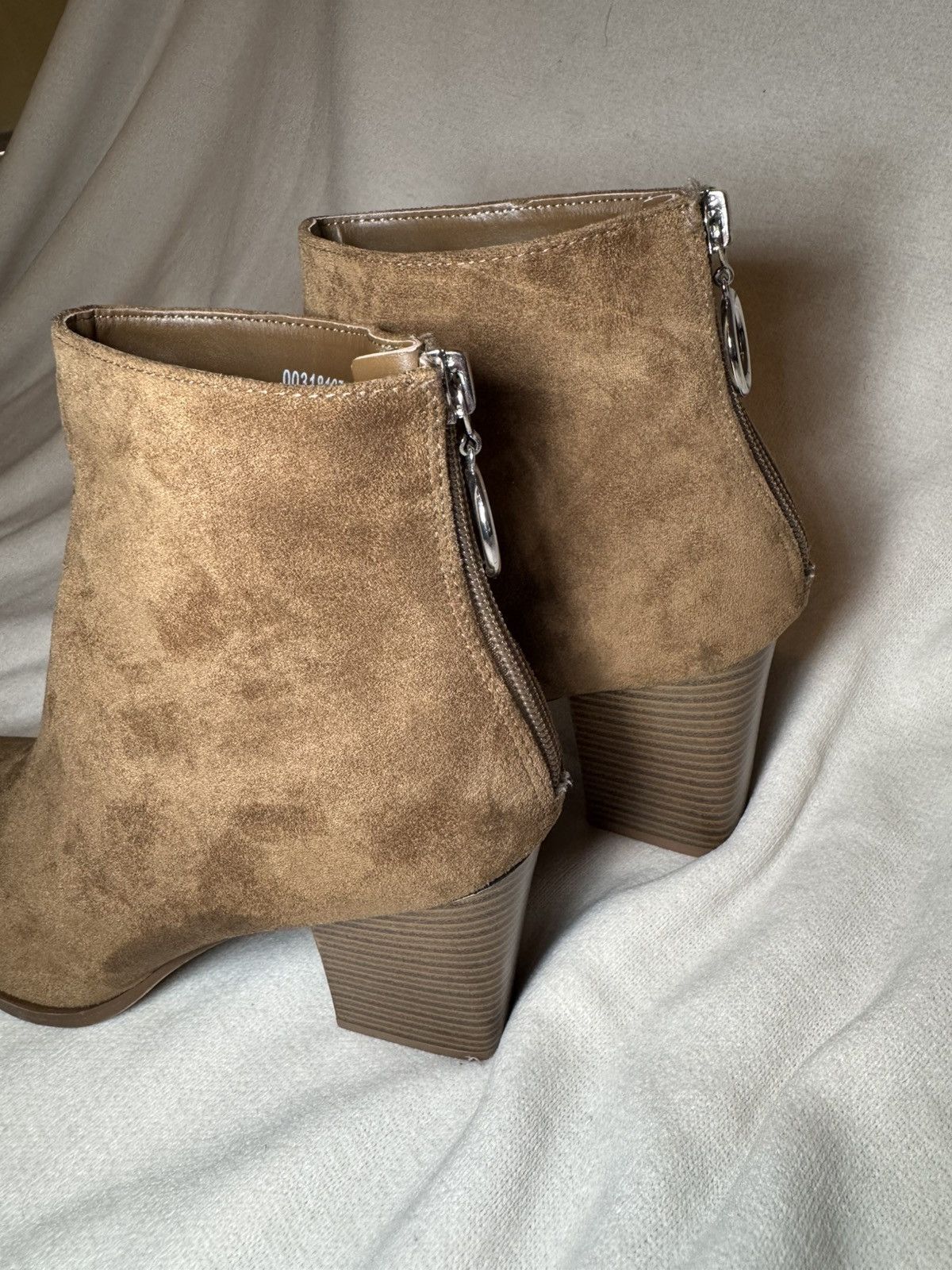 Other 🍂🍁Elegant Brown Suede Ankle Boots Size US 8 / IT 38 - 3 Thumbnail