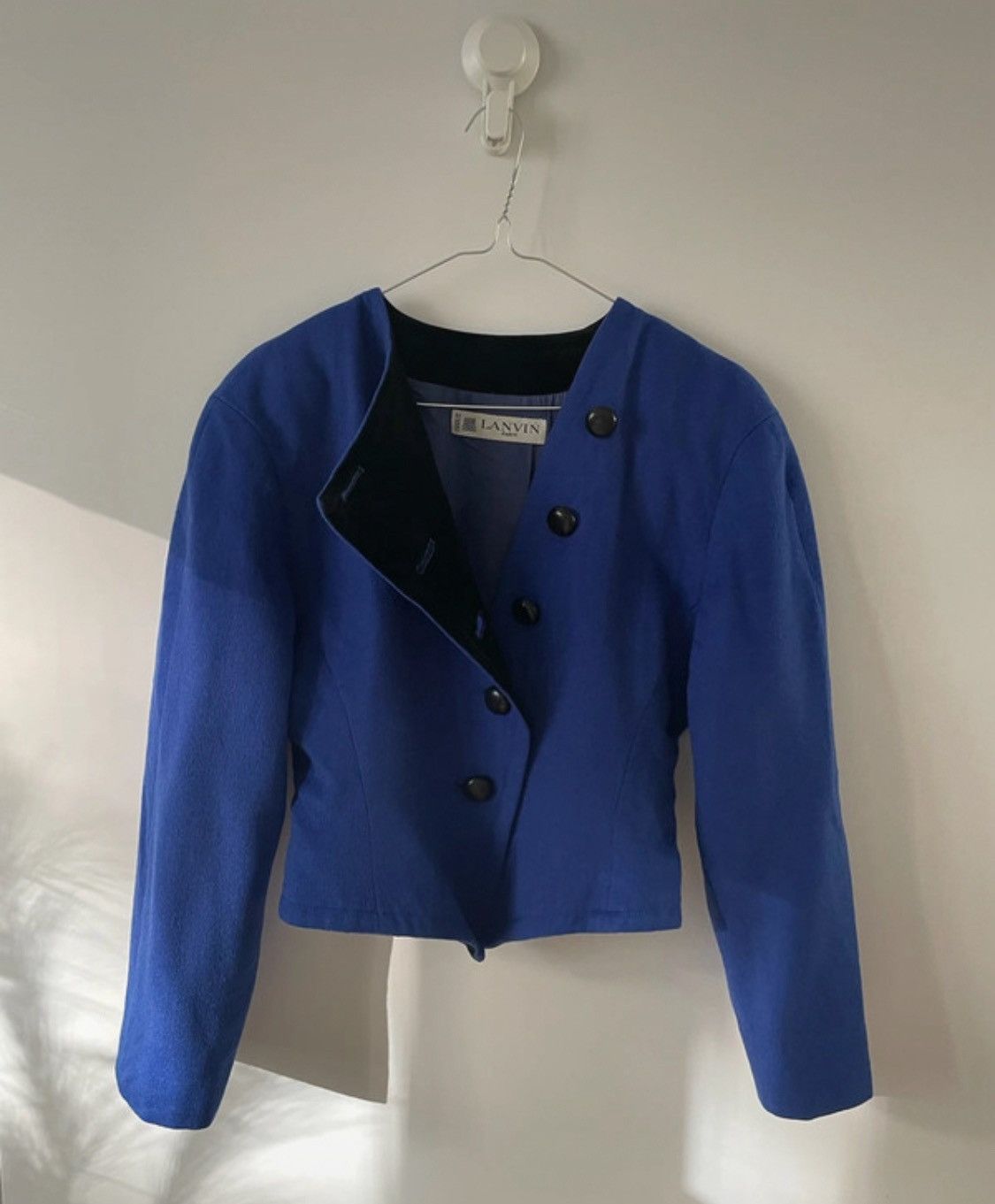 Lanvin Blue velvet Lanvin jacket Size S / US 4 / IT 40 - 8 Thumbnail