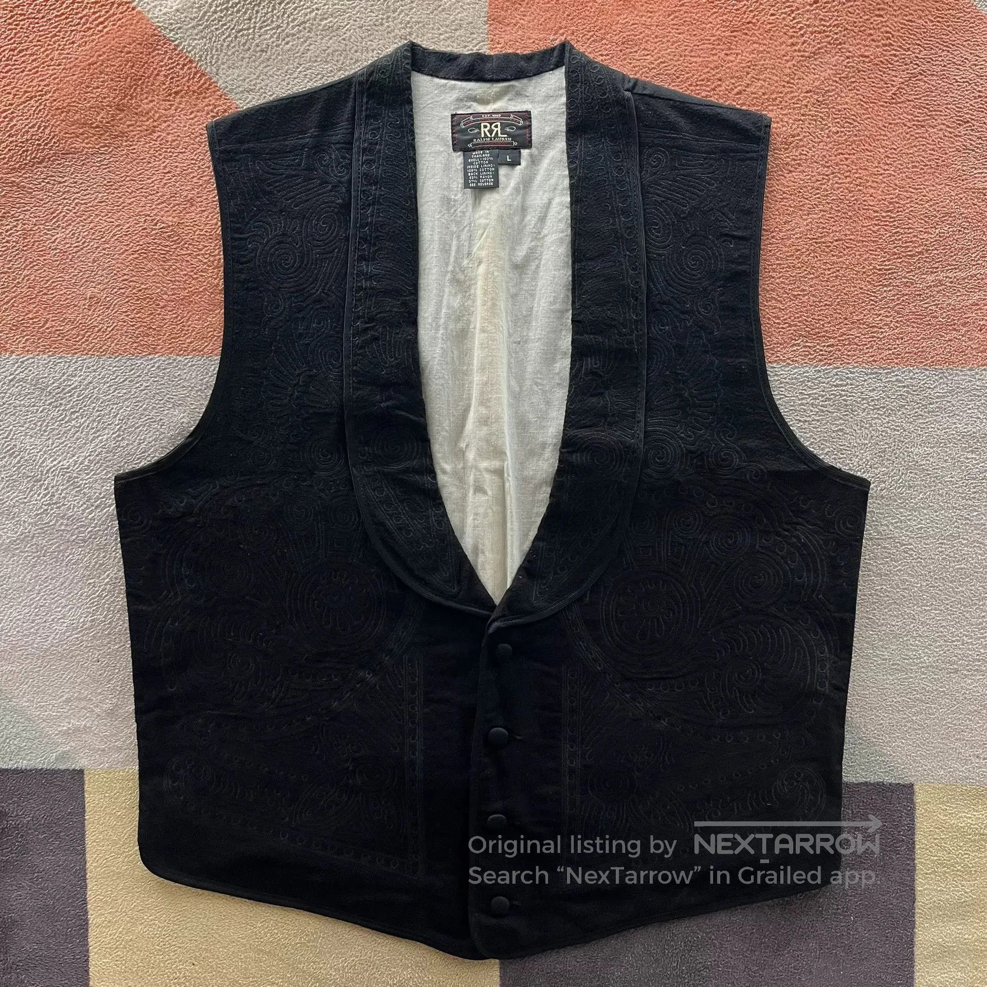 RRL Ralph Lauren RRL Embroidered Vest Ralph Lauren. Size US L / EU 52-54 / 3 - 1 Thumbnail