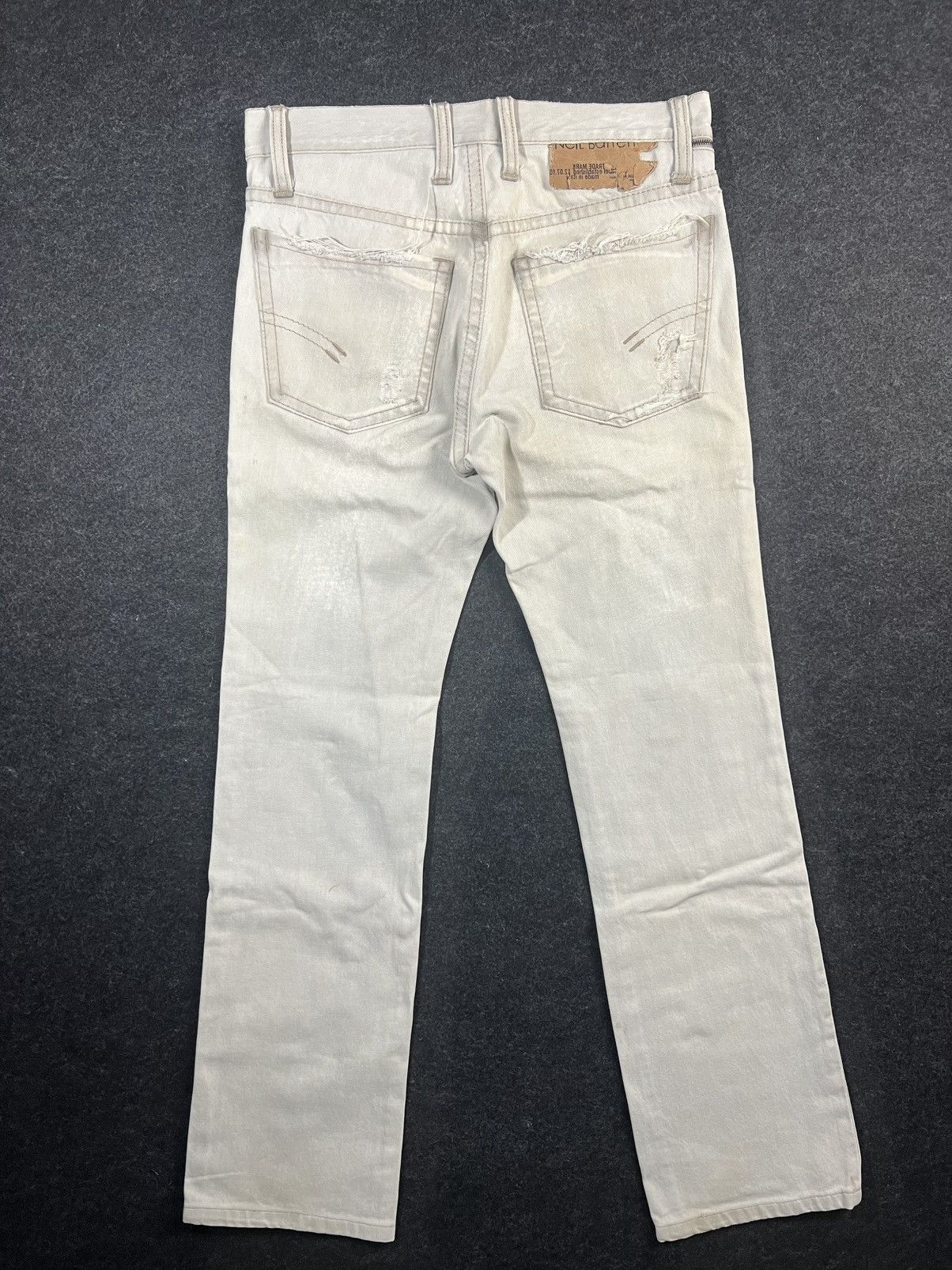 Neil Barrett Made In USA Distressed Vintage Neil Barrett Jeans RARE Size US 32 / EU 48 - 2 Thumbnail