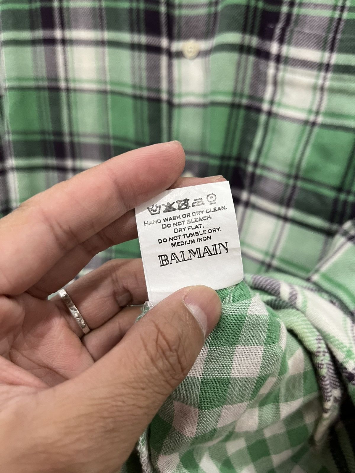 Balmain BALMAIN DECARNIN FW2011 FLANNEL Size US M / EU 48-50 / 2 - 7 Thumbnail