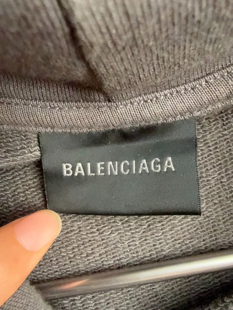 Balenciaga Balenciaga FW22 Logo Printed Letter Casual Long Sleeve Hood Size US M / EU 48-50 / 2 - 3 Thumbnail
