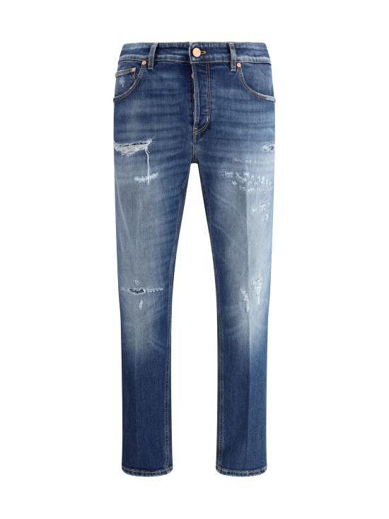 PT Torino PT TORINO Men Denim Pants C5TP05B0CA4820 MM85 BLUE Size US 32 / EU 48 - 1 Thumbnail