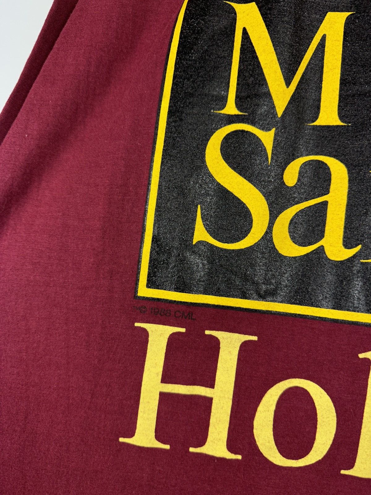 Vintage Vintage 1988 Miss Saigon Graphic Movie T-shirt Size US XL / EU 56 / 4 - 14 Thumbnail