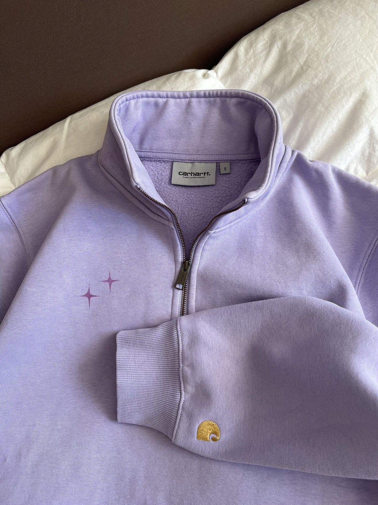 Carhartt Carhartt-WIP Chase Quarter-Zip High Neck Sweatshirt Size US S / EU 44-46 / 1 - 1 Thumbnail
