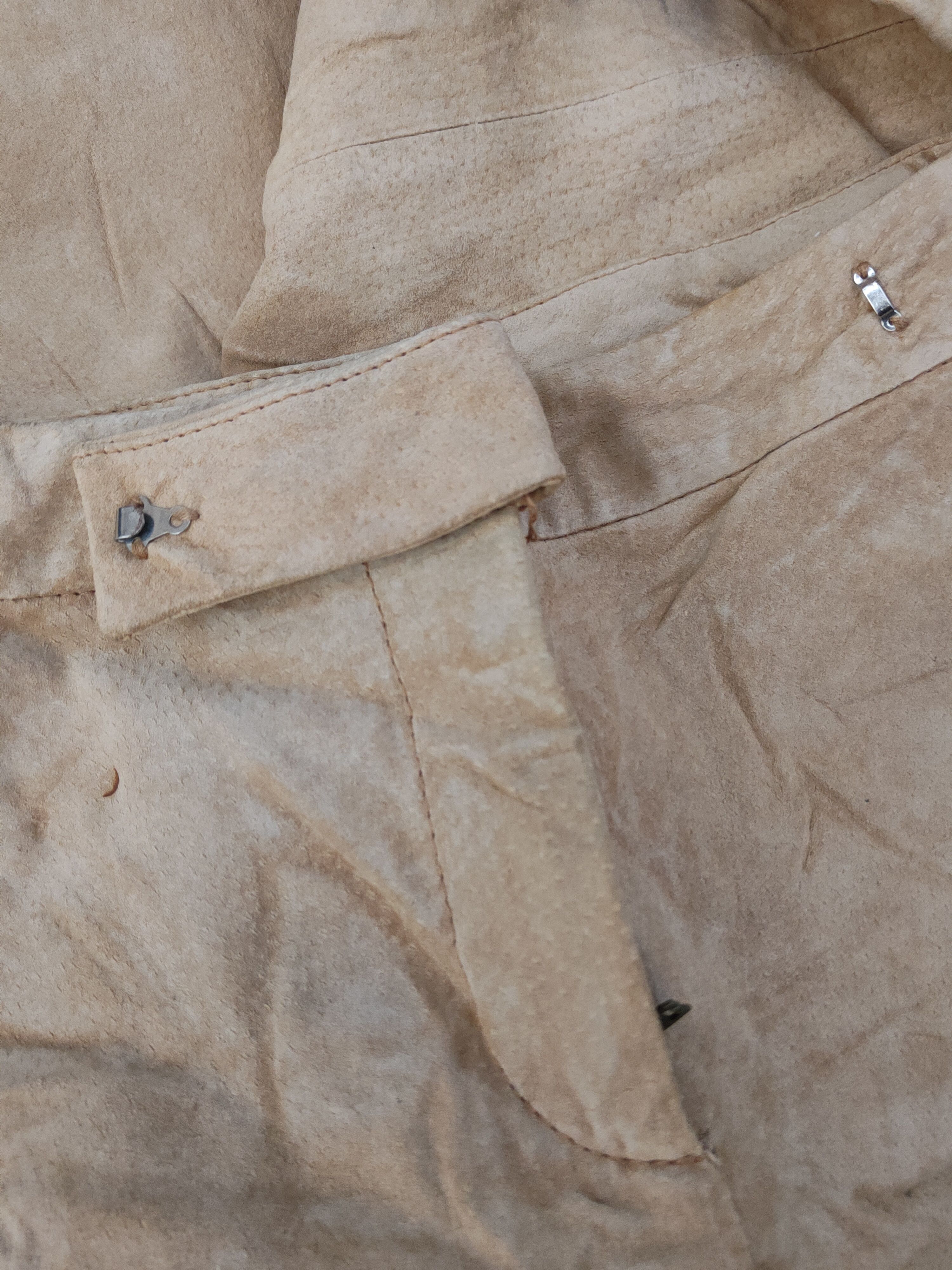 Leather Chadwick's Brown Multipocket Leather Pants #S2540 Size 28" / US 6 / IT 42 - 12 Thumbnail