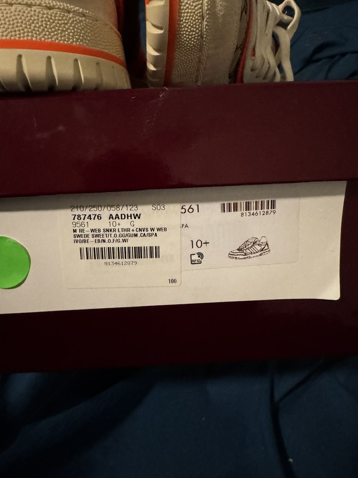 Gucci Men's Gucci Re-Web sneaker Size US 10.5 / EU 43-44 - 8 Thumbnail