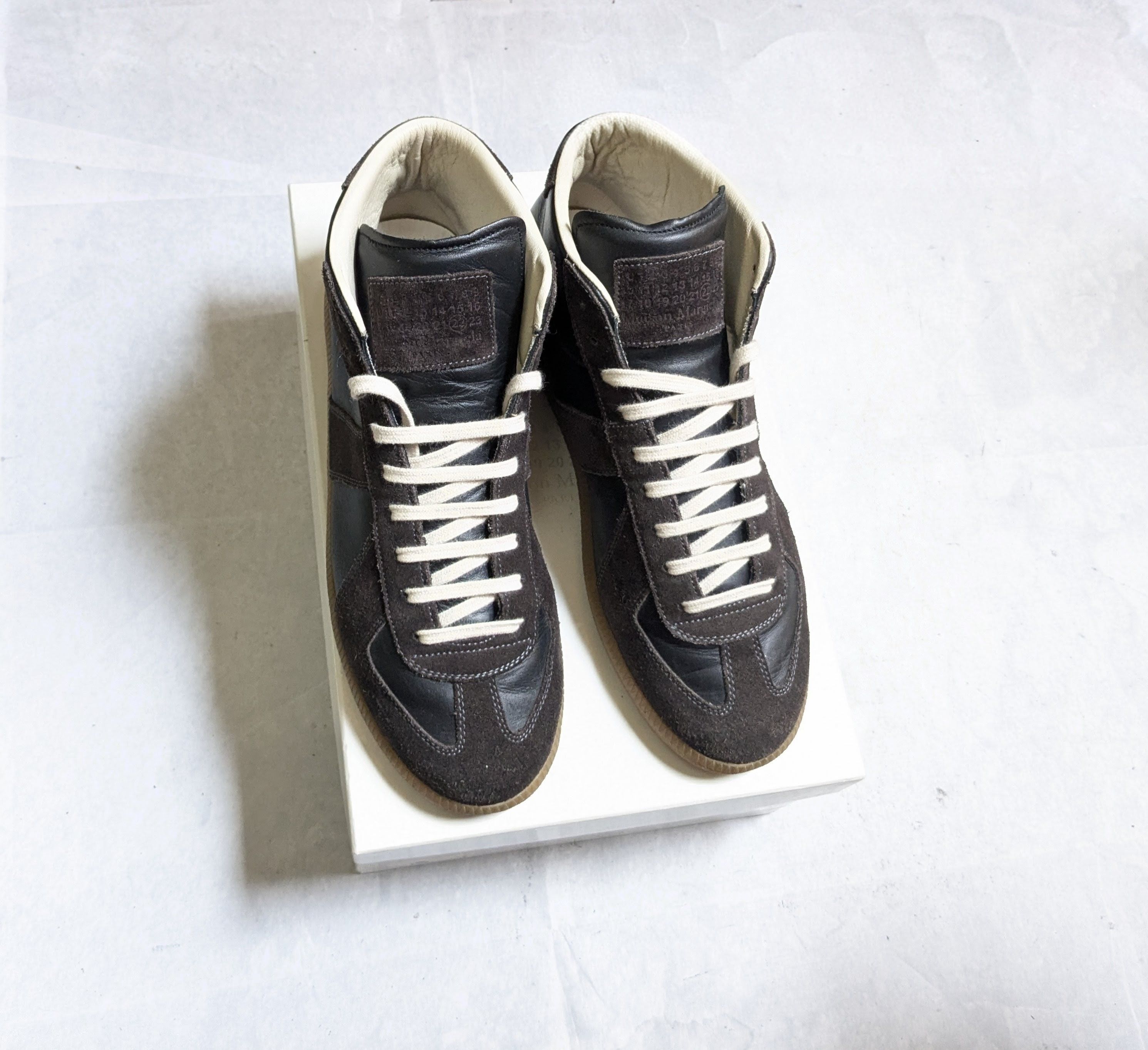 Maison Margiela Maison Margiela Replica GAT Black 10 43 Gum High Tops Size US 10 / EU 43 - 2 Thumbnail