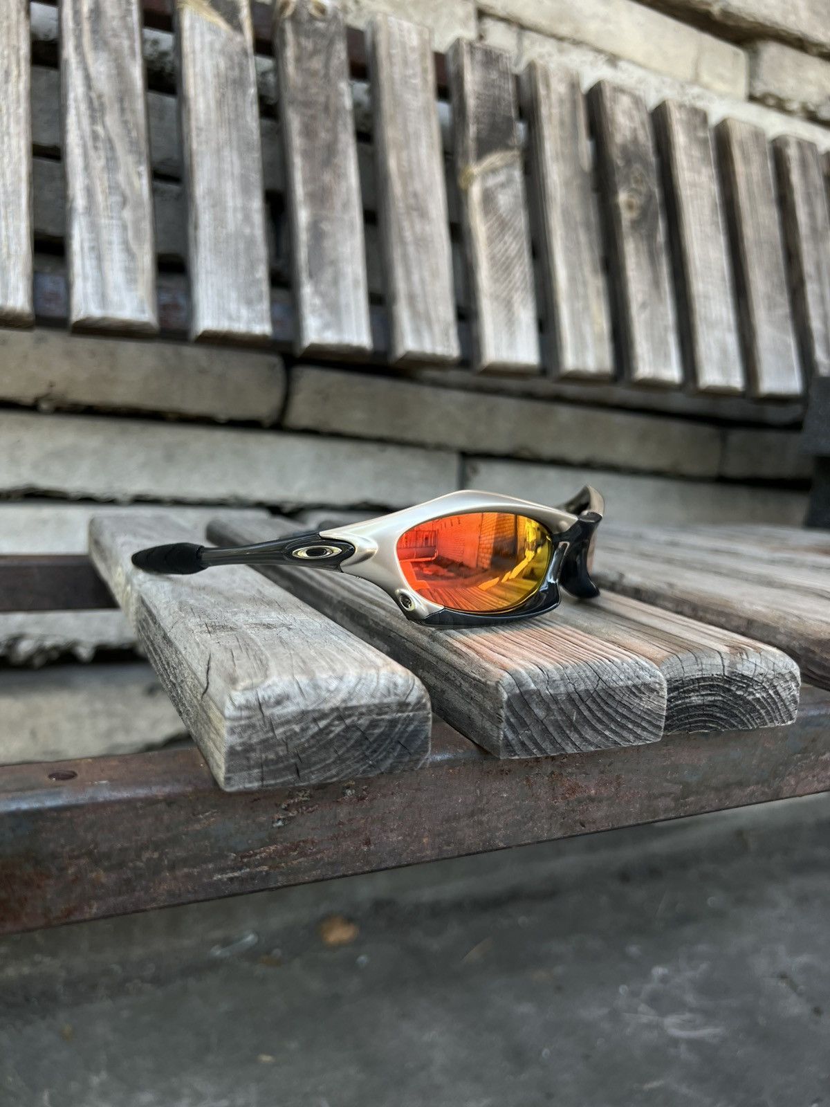 Oakley Sunglasses Splice 2000s Crazy Vintage Software Y2k