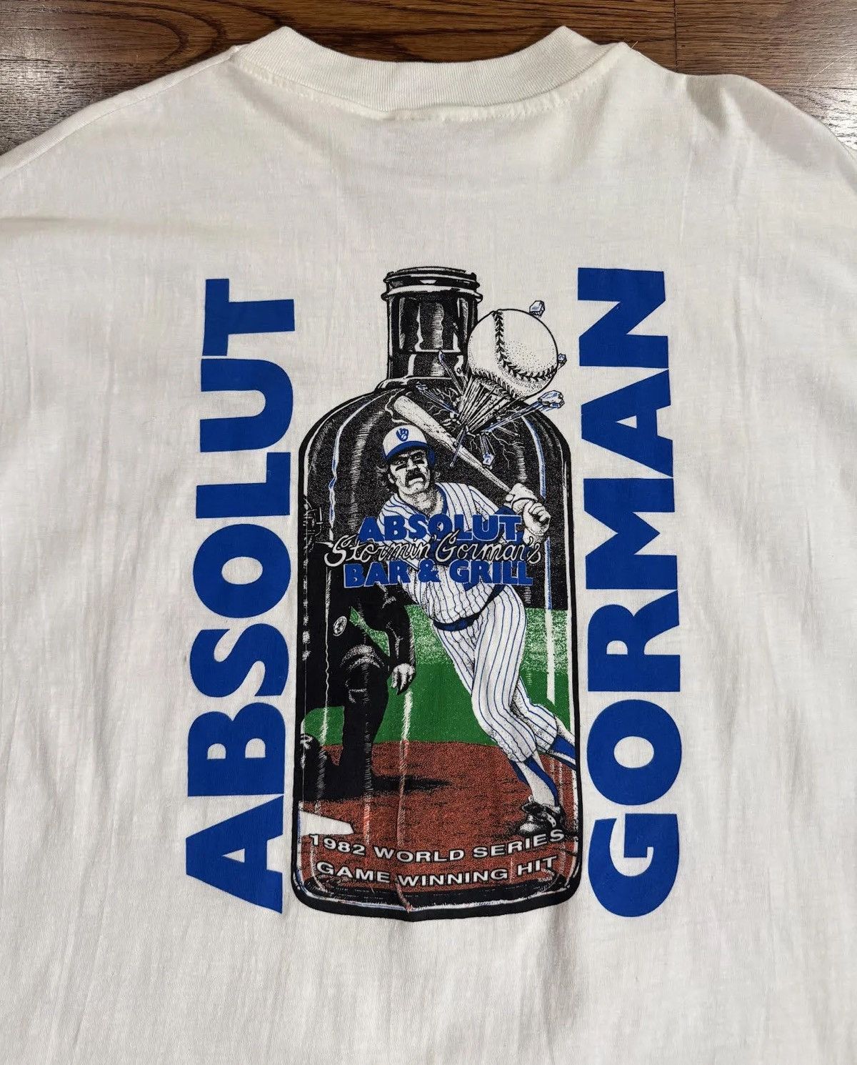 Vintage Vintage Stormin Gormans Absolut Gorman Signed T Shirt XXL Size US XXL / EU 58 / 5 - 3 Thumbnail