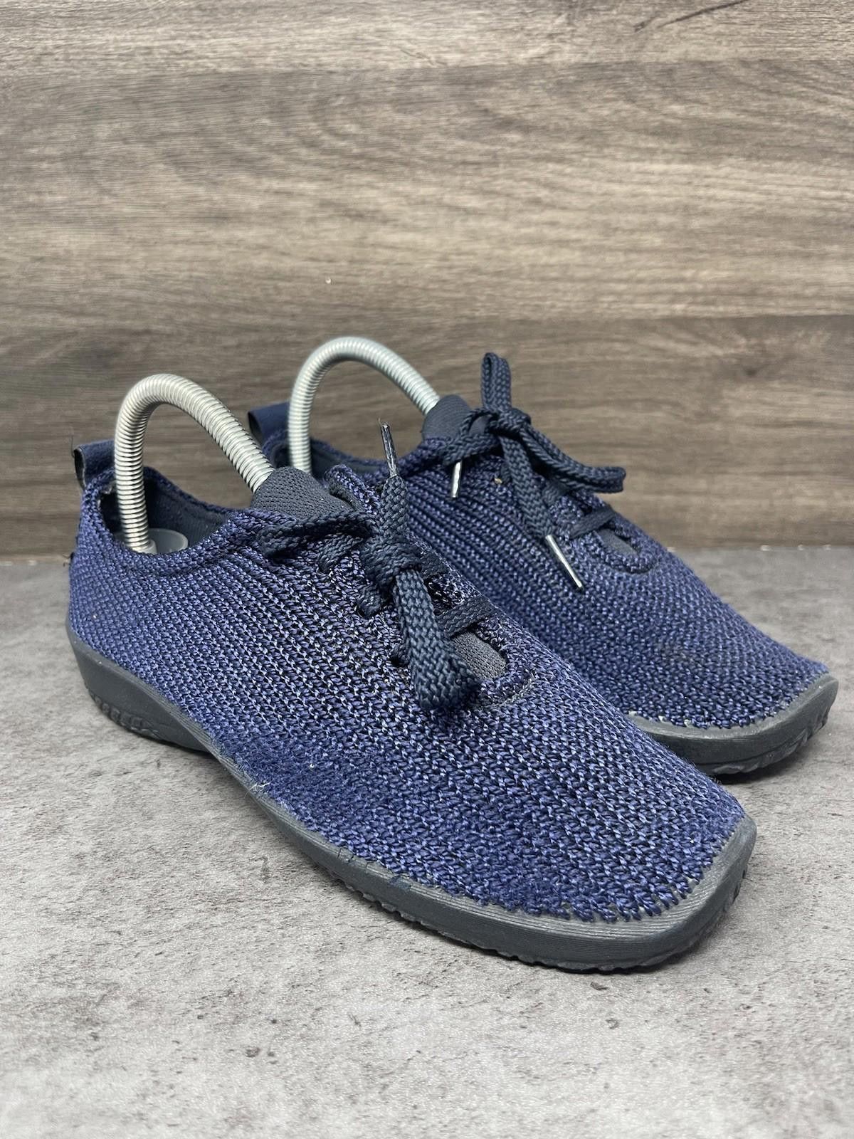 Other Arcopedico Shoes Womens Size 7 (38) Blue Fabric Lace Up Size US 7 / IT 37 - 4 Thumbnail