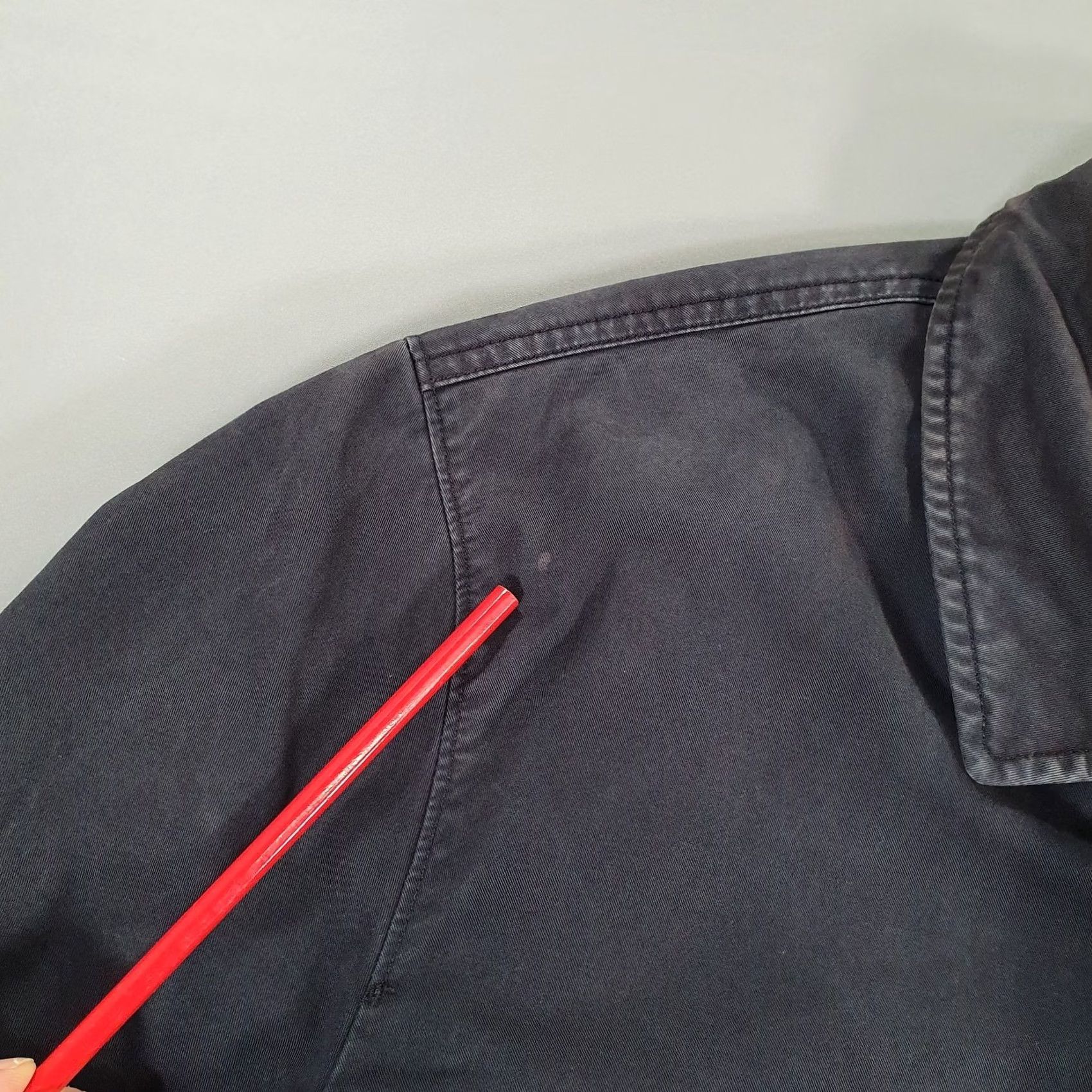 Gant GANT Mens Jacket Navy Blue Cotton Full Zip - Vintage - 2XL - Casual with Collared Design - Size US XXL / EU 58 / 5 - 7 Thumbnail