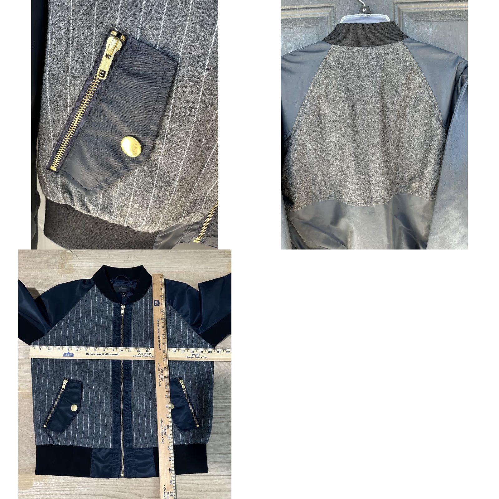 Vintage Grey’s Anatomy Jacket Women’s M Bomber Coat Season 12 Ep. 23 Size M / US 6-8 / IT 42-44 - 8 Thumbnail