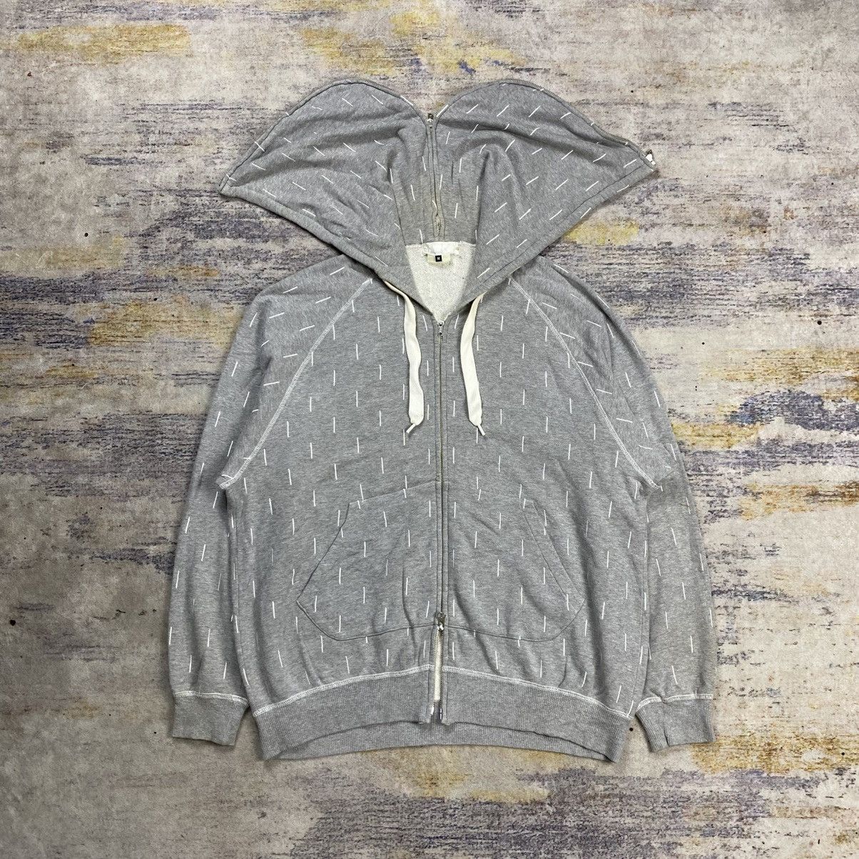 Ganryu Ganryu comme des garcons ad 2011 multi zipper hoodie Size US M / EU 48-50 / 2 - 2 Thumbnail