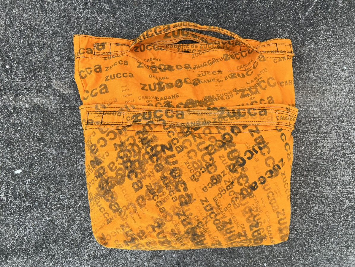 Issey Miyake Vintage Issey Miyake ZUCCA Monogram Orange Handle Bag Size ONE SIZE - 7 Thumbnail