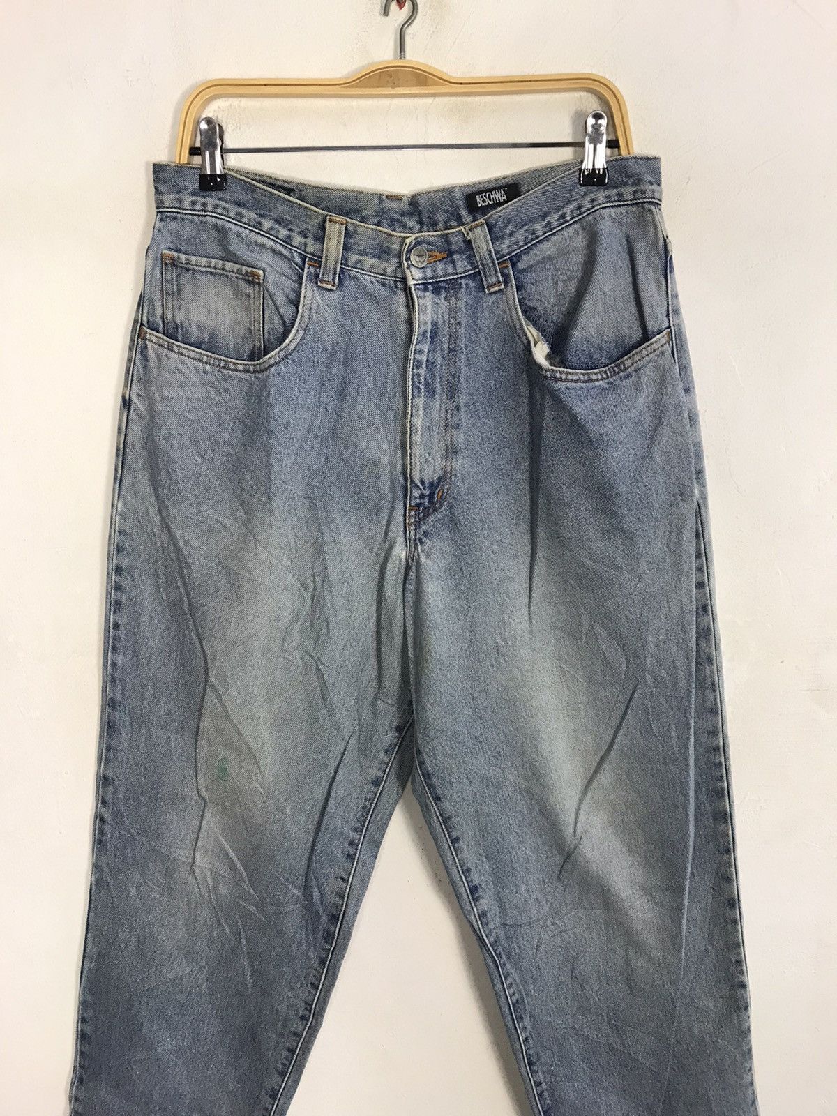 Alien Workshop Alien Beschwa Faded Indigo Denim Baggy Buttonfly Size 32 Size US 30 / EU 46 - 3 Thumbnail