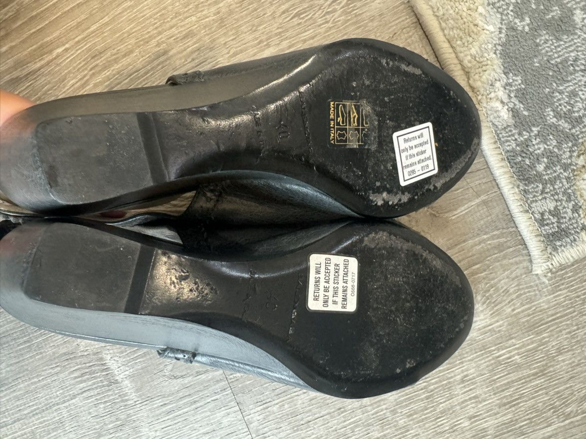 Balenciaga Balenciaga Leather Slingback sandals Size US 10 / IT 40 - 5 Thumbnail