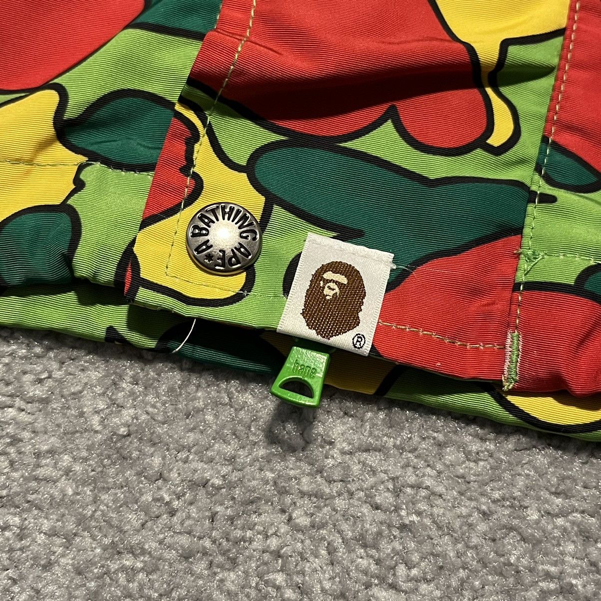 Bape A Bathing Ape Bape Sta Psyche Camo Snowboard Jacket Size US XL / EU 56 / 4 - 7 Thumbnail