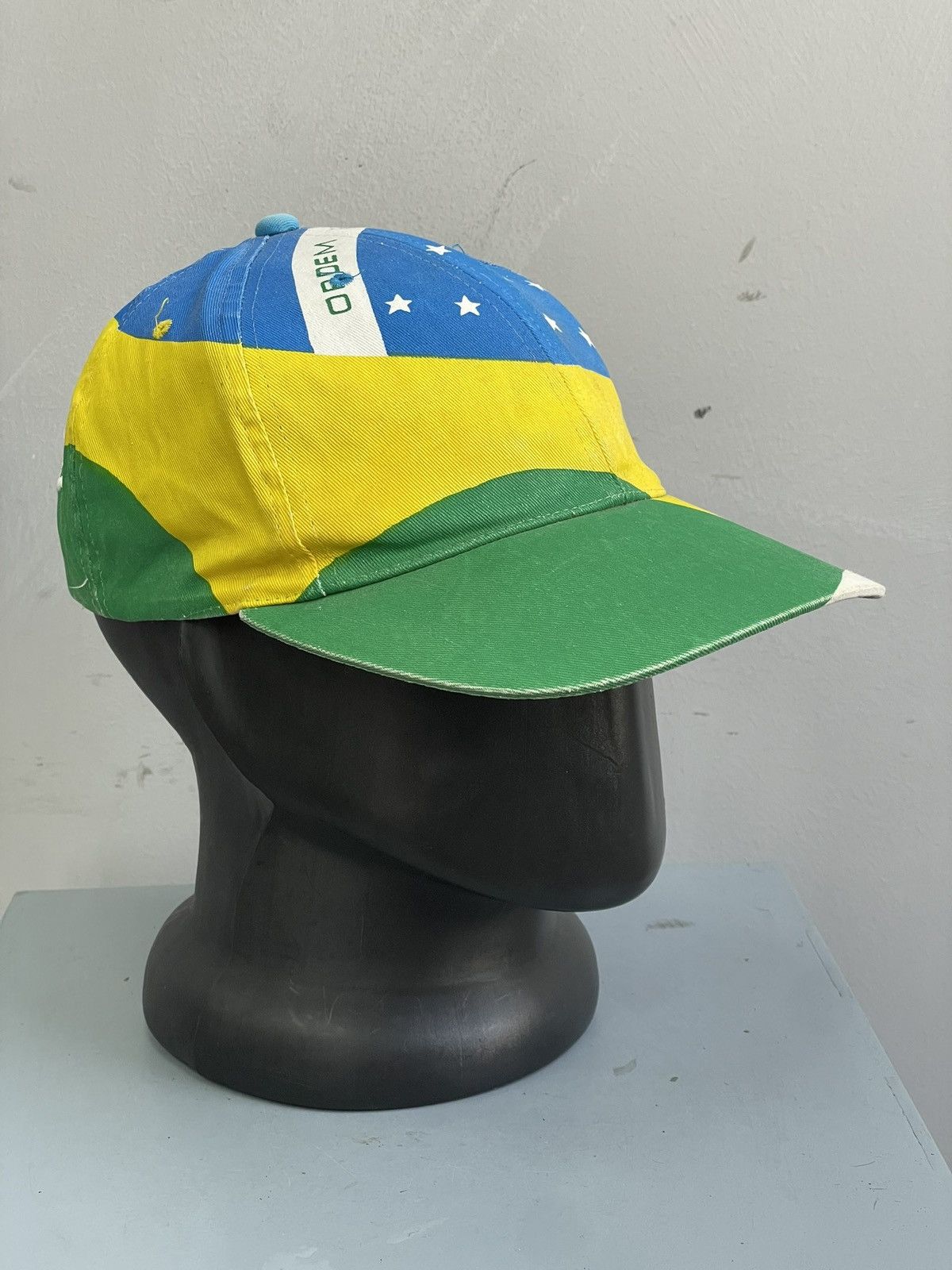 Other Rare world Brazil big logo hat cap y2k 90s Size ONE SIZE - 3 Thumbnail