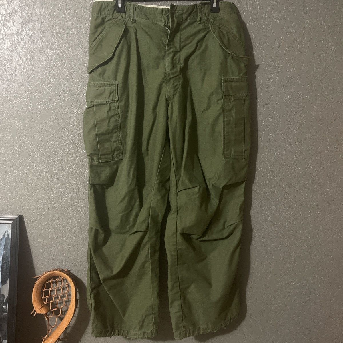 image of Vintage Army Cargo in Green, Men's (Size 34)