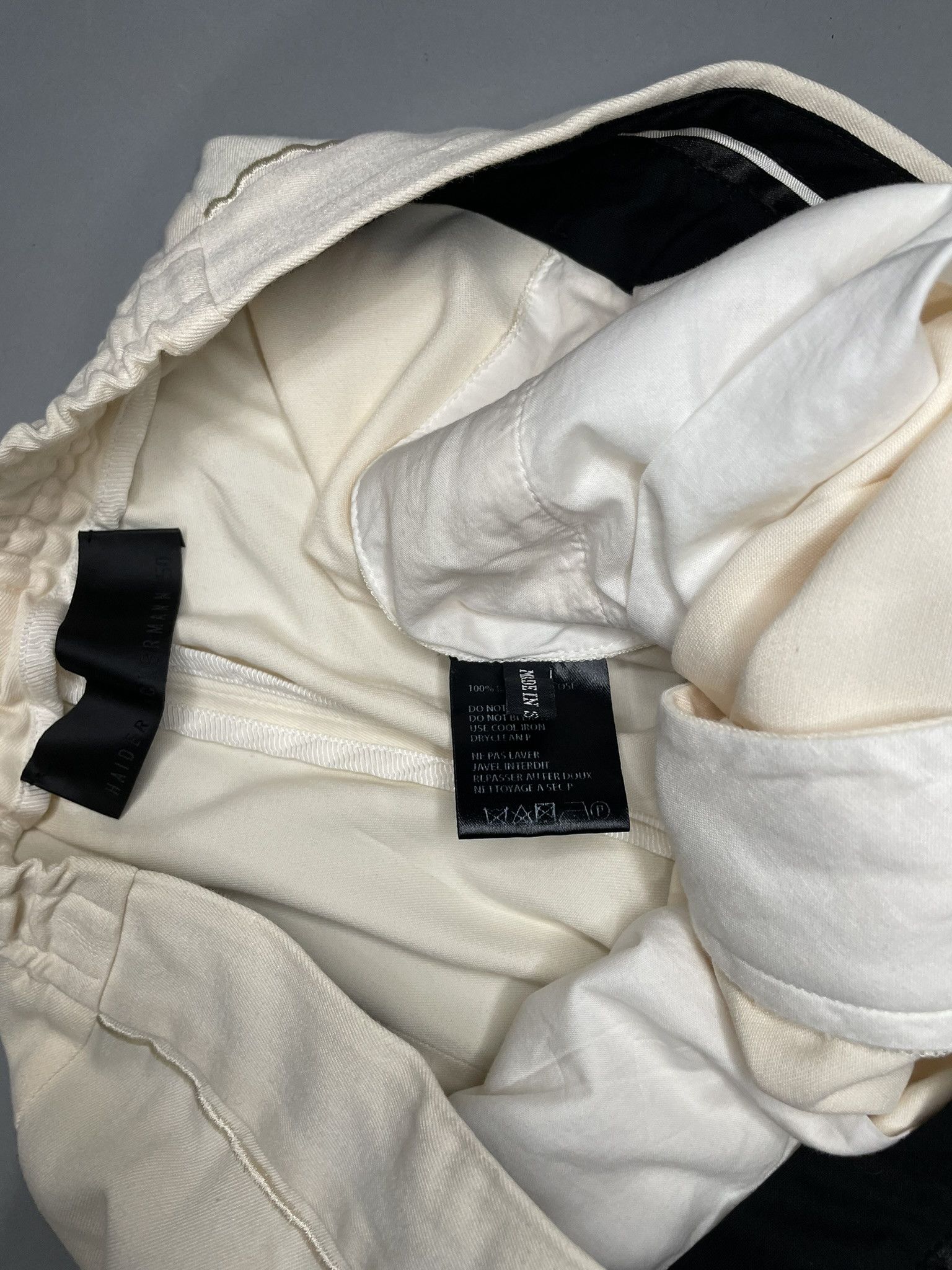 Haider Ackermann Off white relaxed pants Size US 34 / EU 50 - 3 Thumbnail