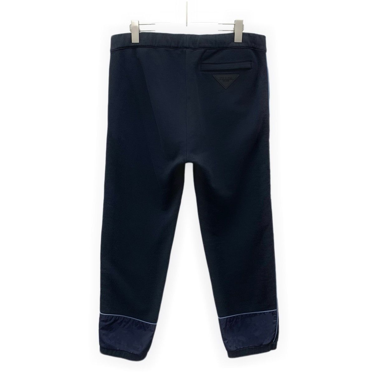 Prada Prada Black Cotton Casual Pants K26WX Size US 34 / EU 50 - 2 Thumbnail