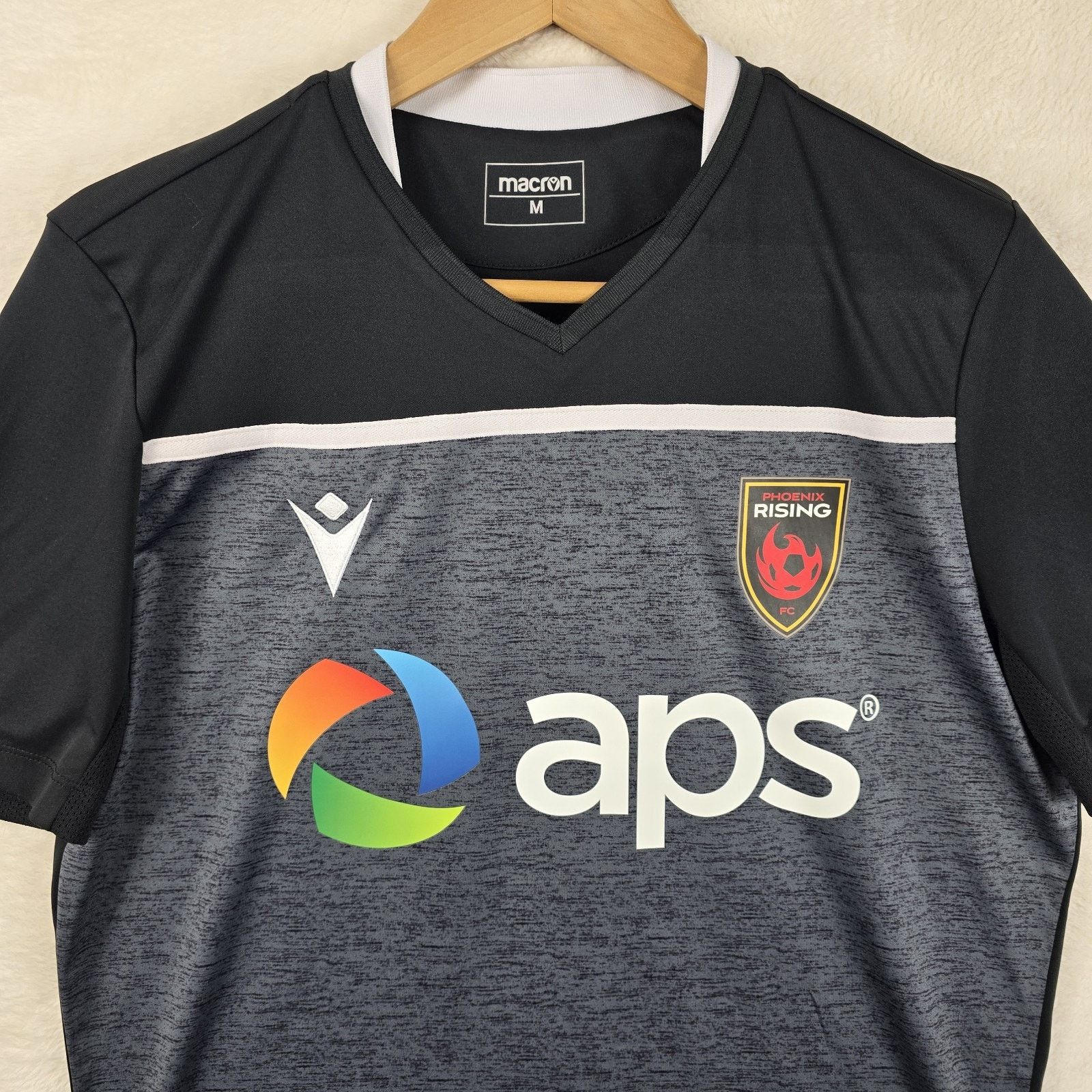 Macron Phoenix Rising APS Macron Soccer Training Jersey Medium Size US M / EU 48-50 / 2 - 3 Thumbnail