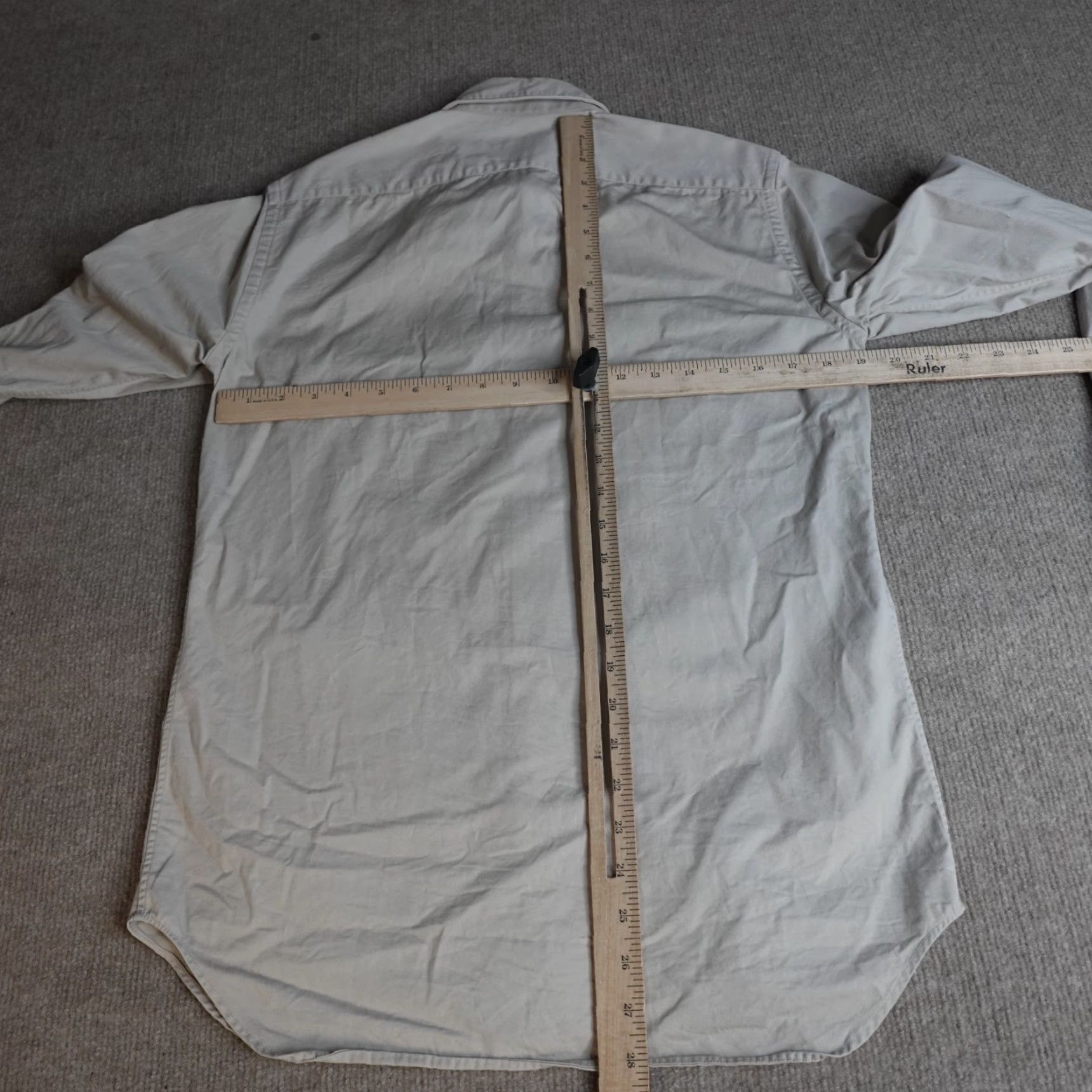 Vintage Barneys New York Men Shirt Button-Up Collared Long Sleeve Beige 100% Cotton Regular Size S Romania Vintage: No - All Seasons Size US S / EU 44-46 / 1 - 5 Thumbnail