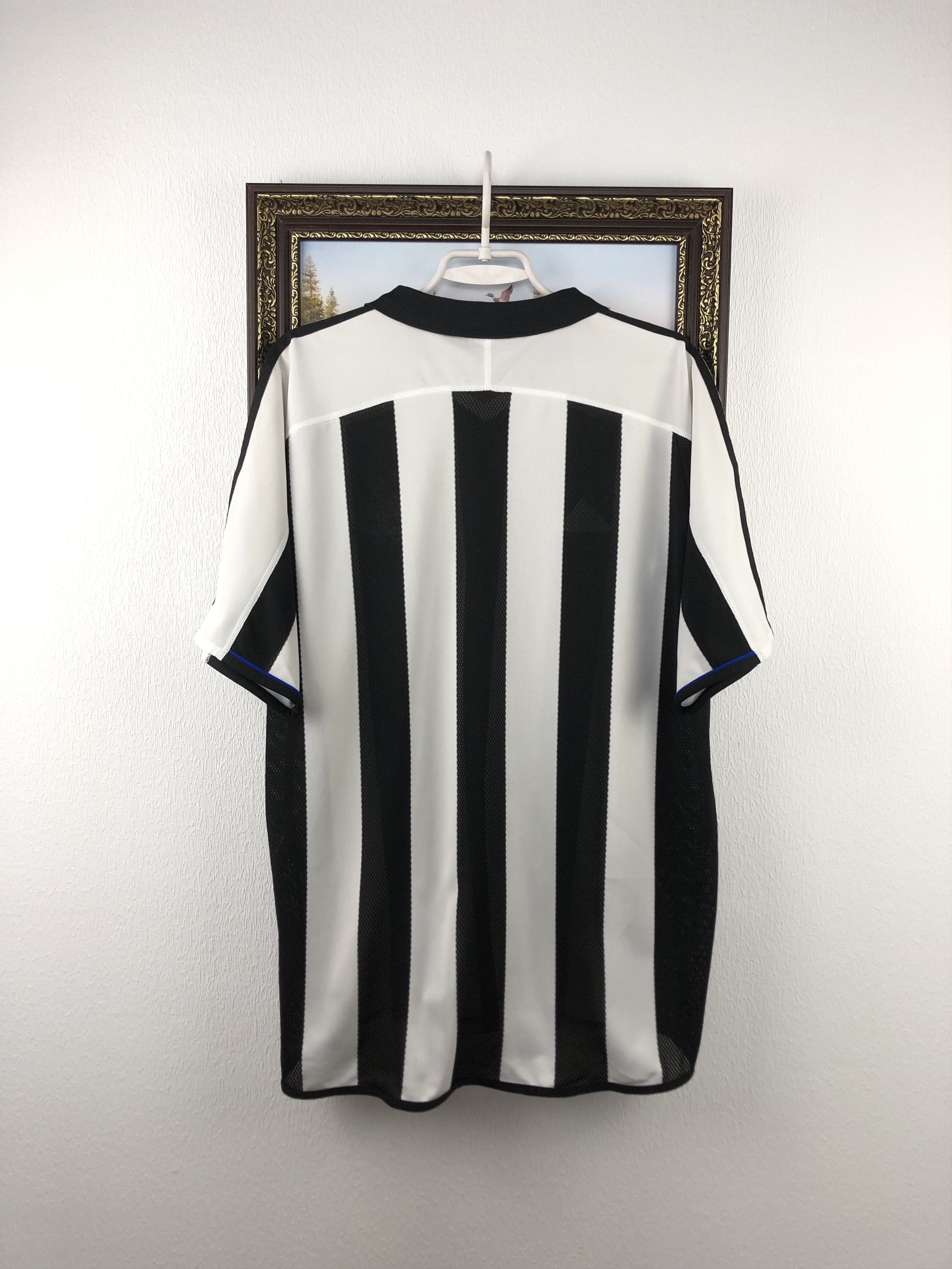 Adidas Newcastle United football shirt 2003 Soccer Jersey Trikot Size US L / EU 52-54 / 3 - 12 Thumbnail