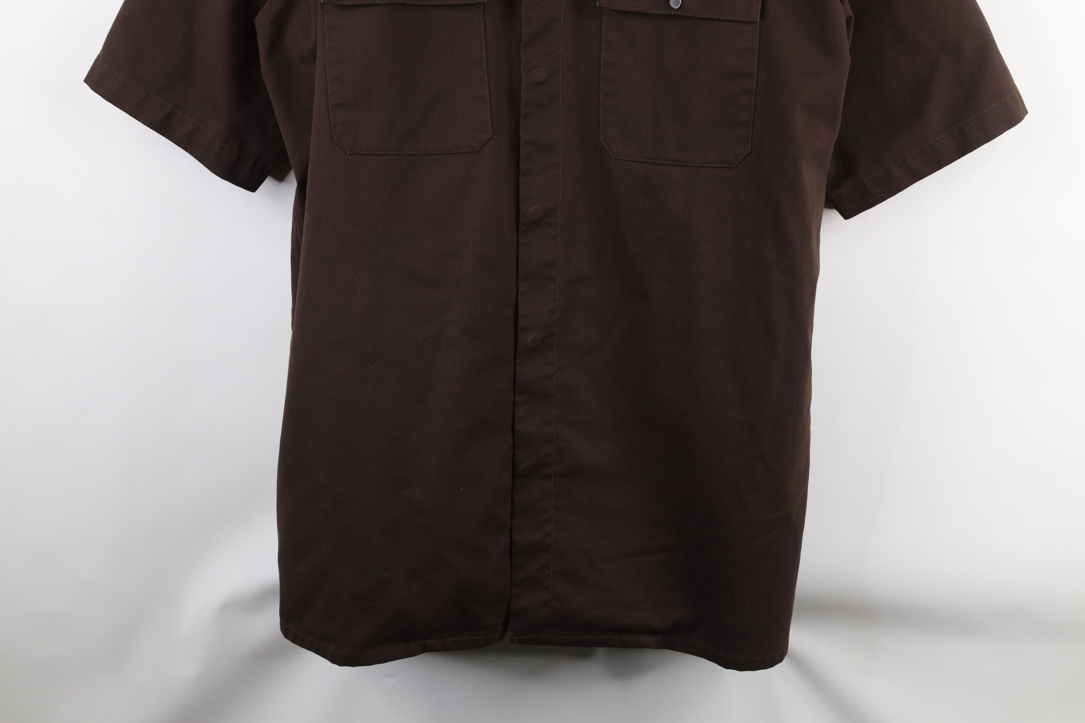 Vintage Vintage 90s Streetwear Heavyweight Mechanic Button Shirt Size US XXL / EU 58 / 5 - 3 Thumbnail