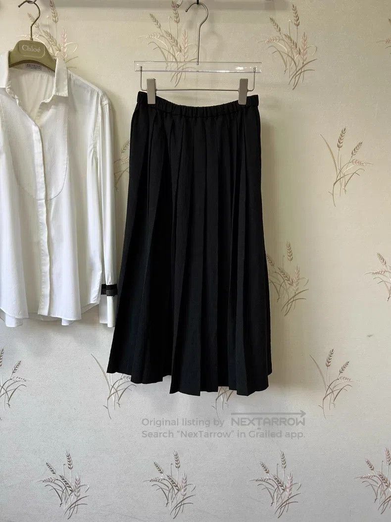 The Row The Row size 6 Black wool pleated skirt Size 26" / US 2 / IT 38 - 2 Thumbnail